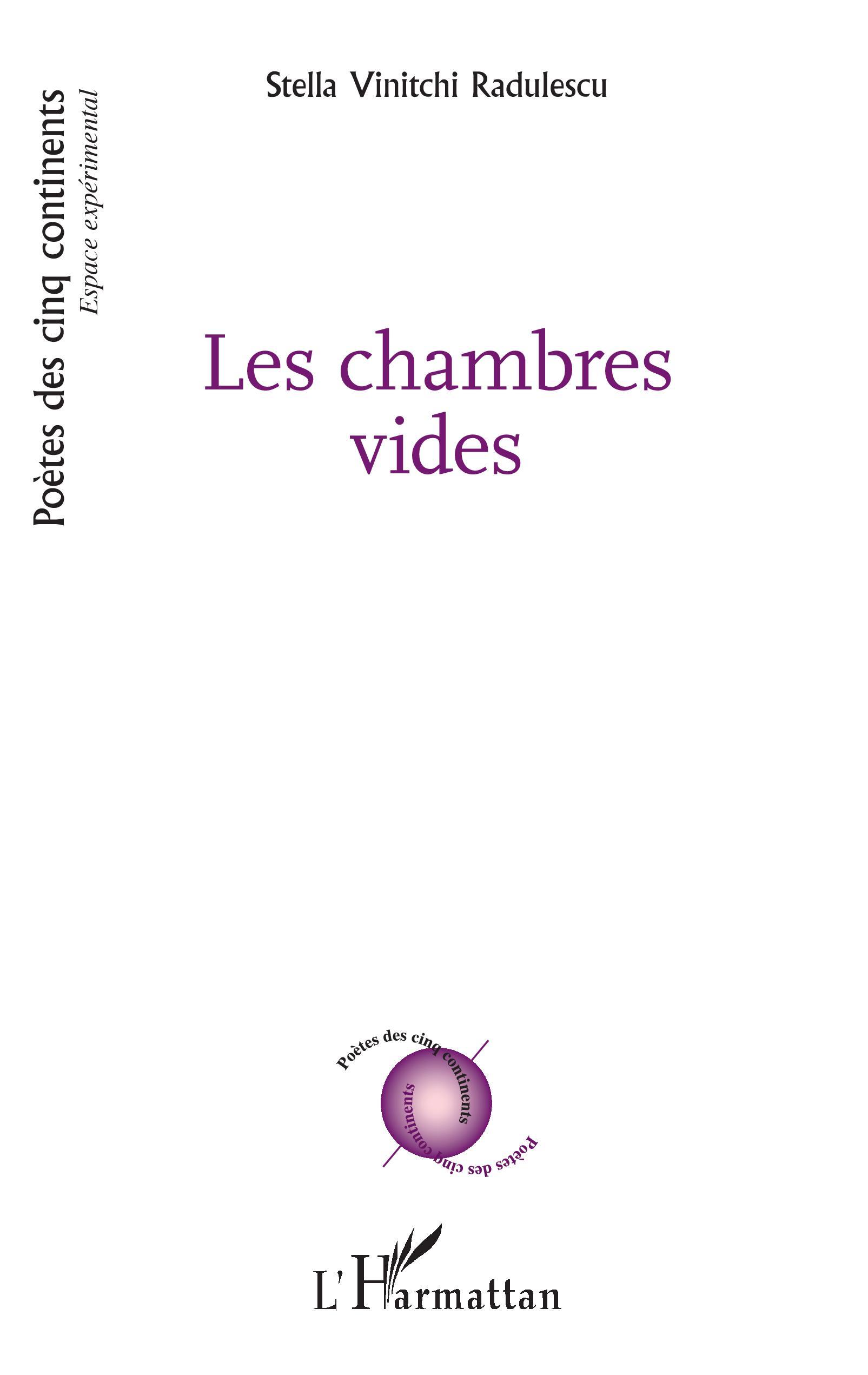 Vorderes Coverbild Les chambres vides