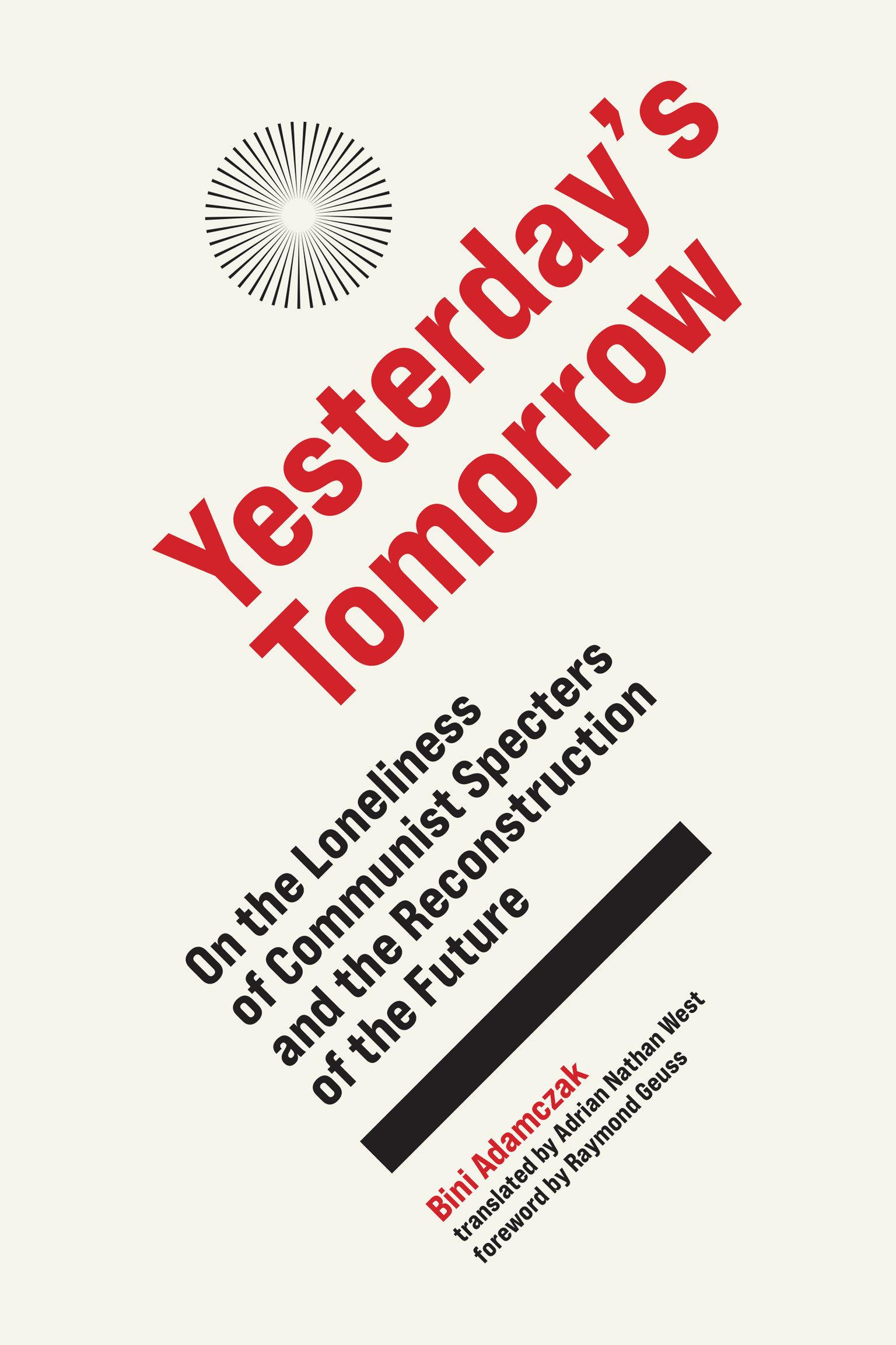 Vorderes Coverbild Yesterday's Tomorrow