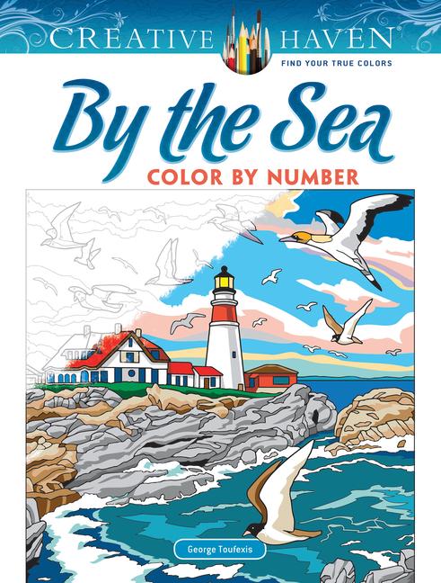 Vorderes Coverbild Creative Haven by the Sea Color by Number