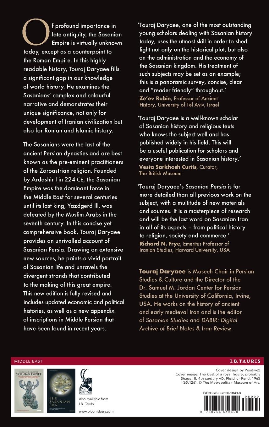 Rückseitencover Sasanian Persia