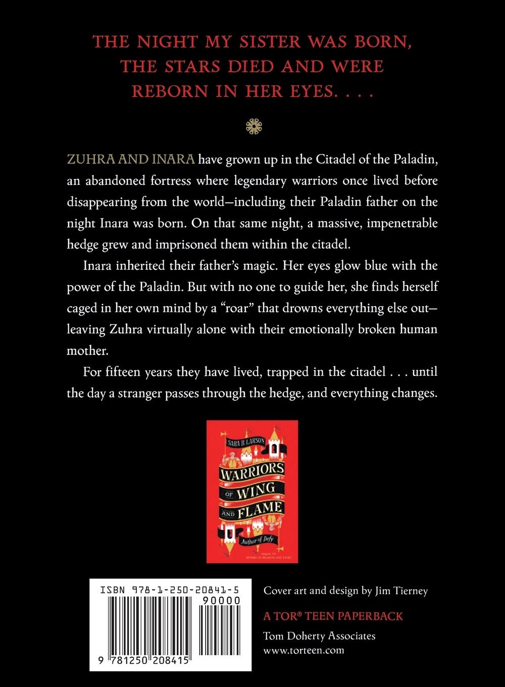 Rückseitencover Sisters of Shadow and Light