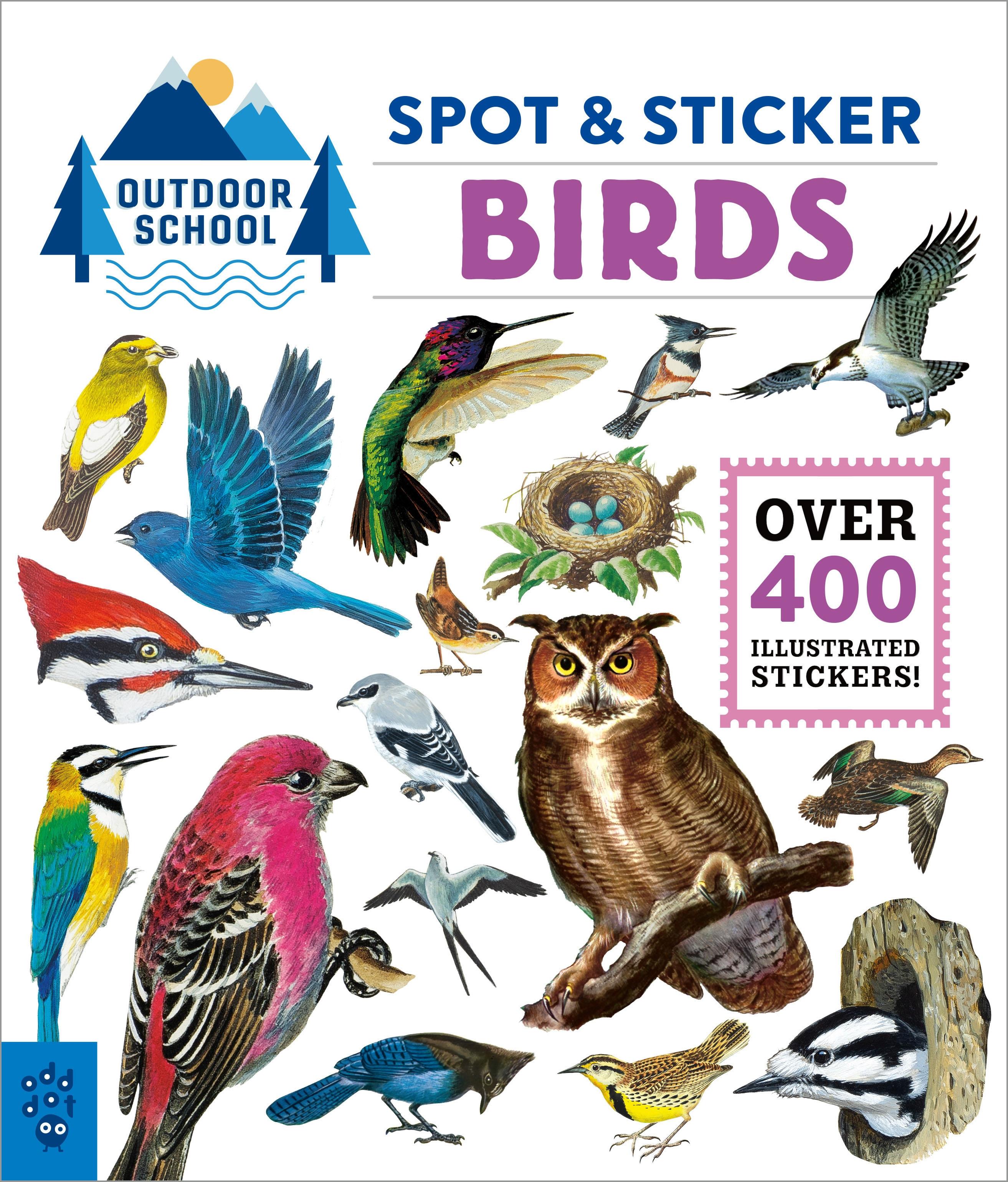 Vorderes Coverbild Outdoor School: Spot & Sticker Birds