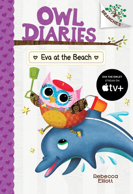 Vorderes Coverbild Eva at the Beach: A Branches Book (Owl Diaries #14)