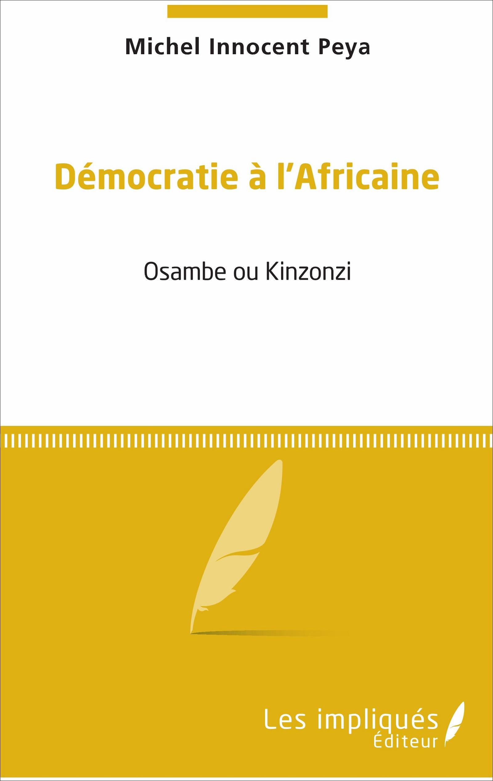 Vorderes Coverbild Démocratie à l'africaine
