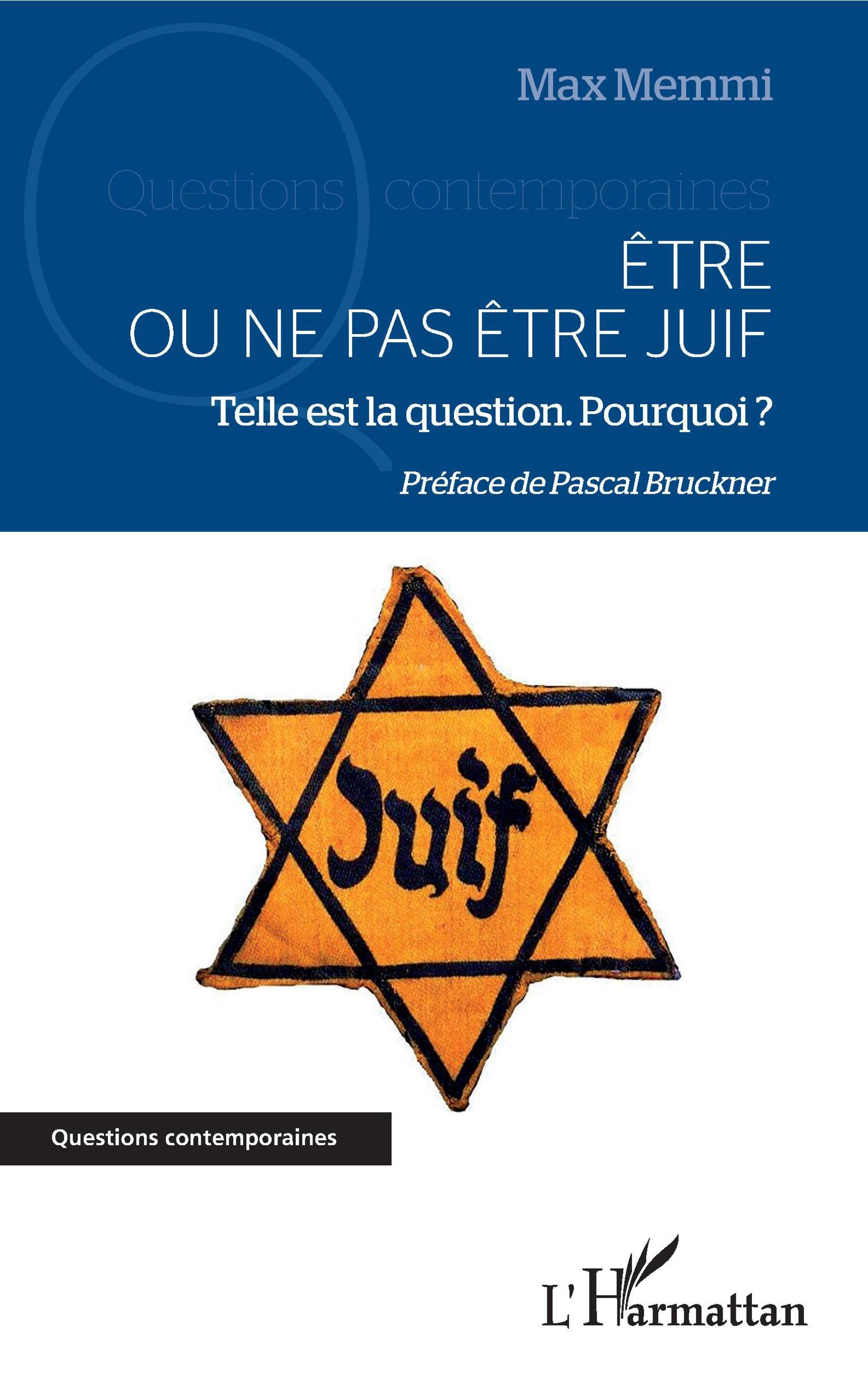 Vorderes Coverbild Être ou ne pas être juif