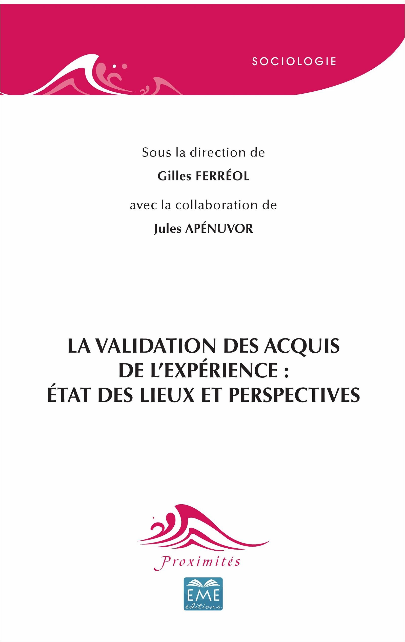 Vorderes Coverbild La validation des acquis de l'expérience: état des lieux et perspectives
