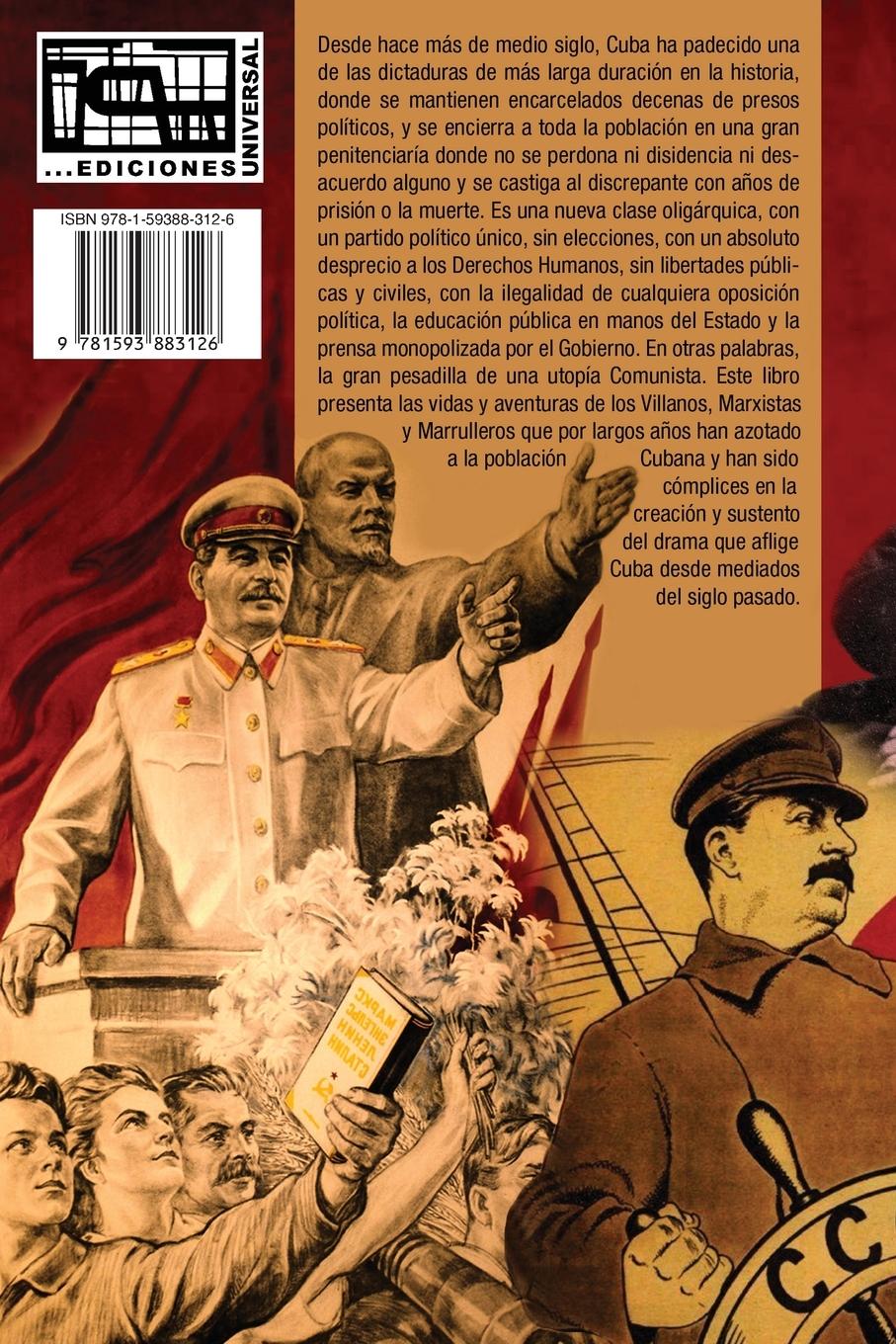 Rückseitencover VILLANOS, MARXISTAS Y MARULLEROS
