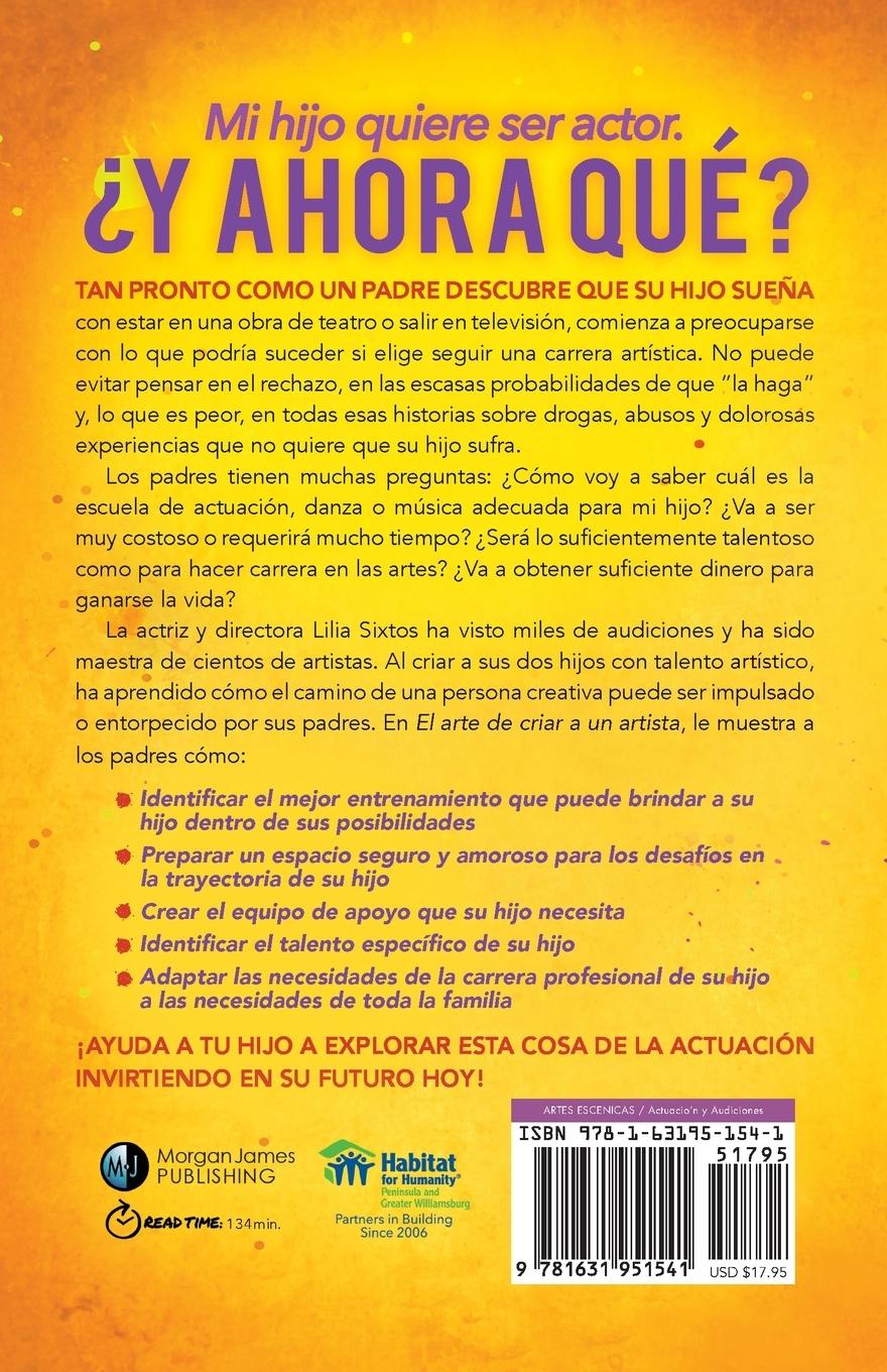 Rückseitencover El Arte de Criar A Un Artista