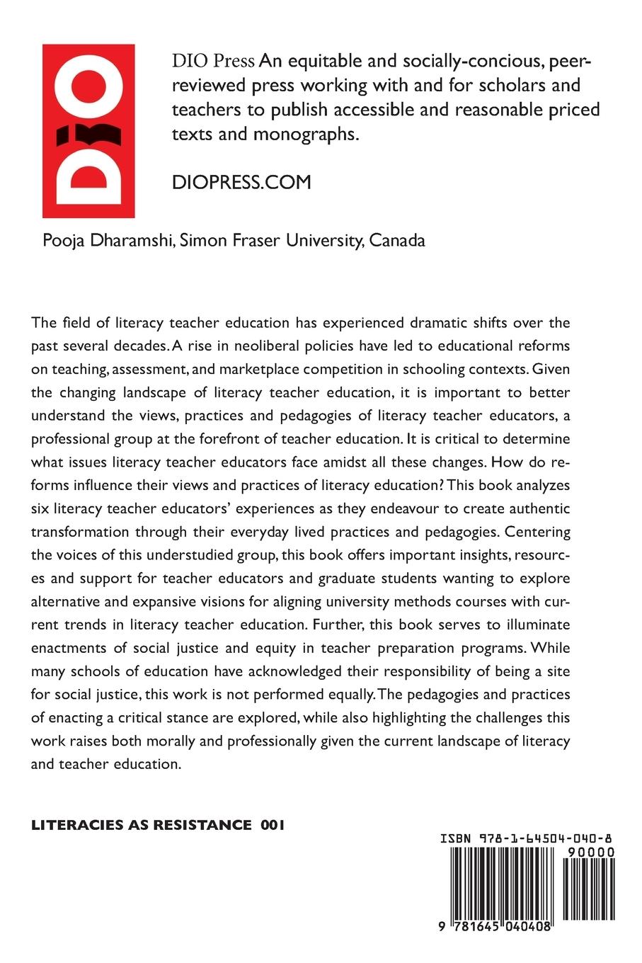 Rückseitencover Advancing Equity and Social Justice in Teacher