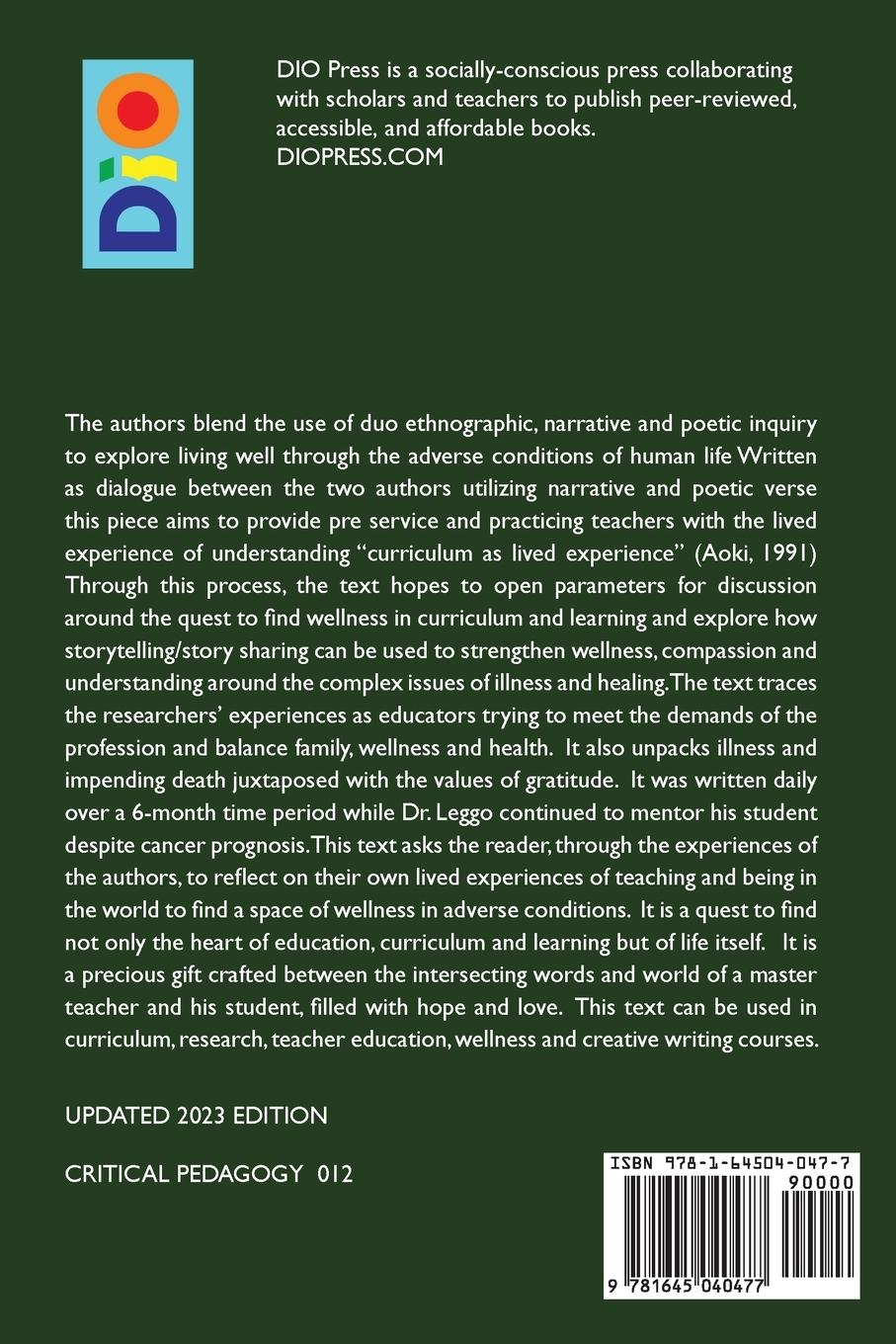 Rückseitencover The Spaces in Between