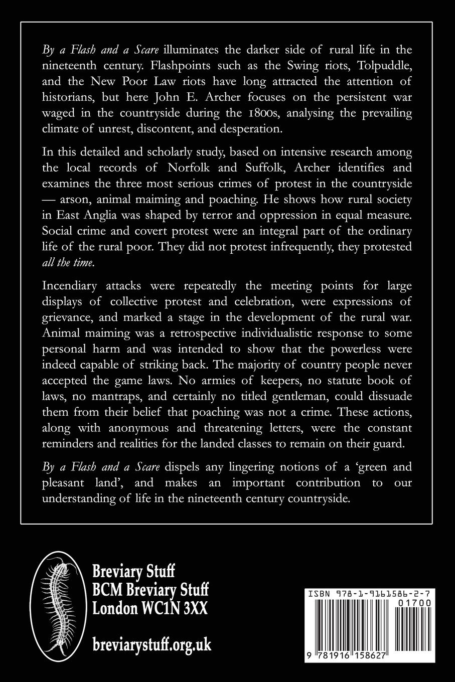 Rückseitencover By a Flash and a Scare