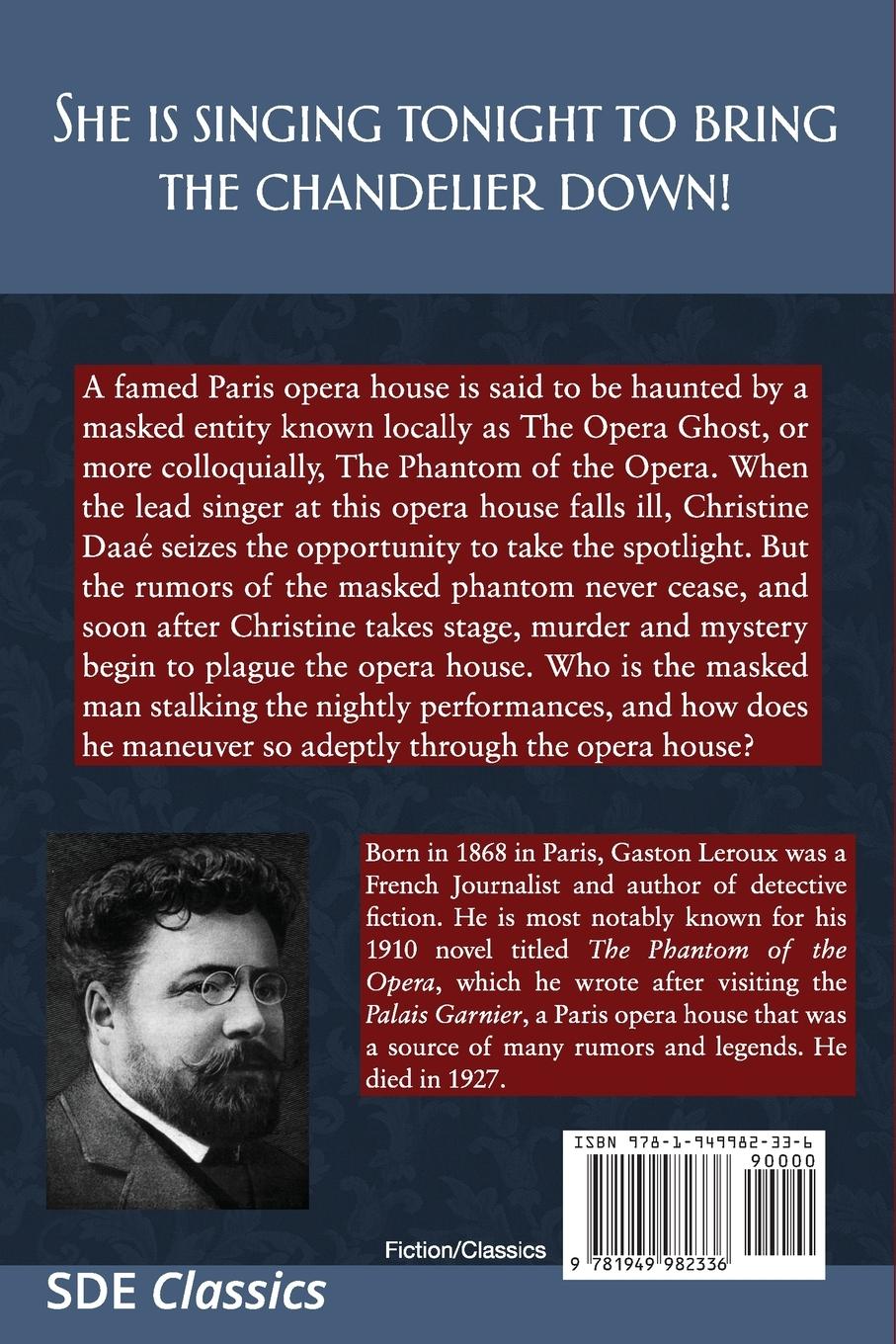 Rückseitencover The Phantom of the Opera