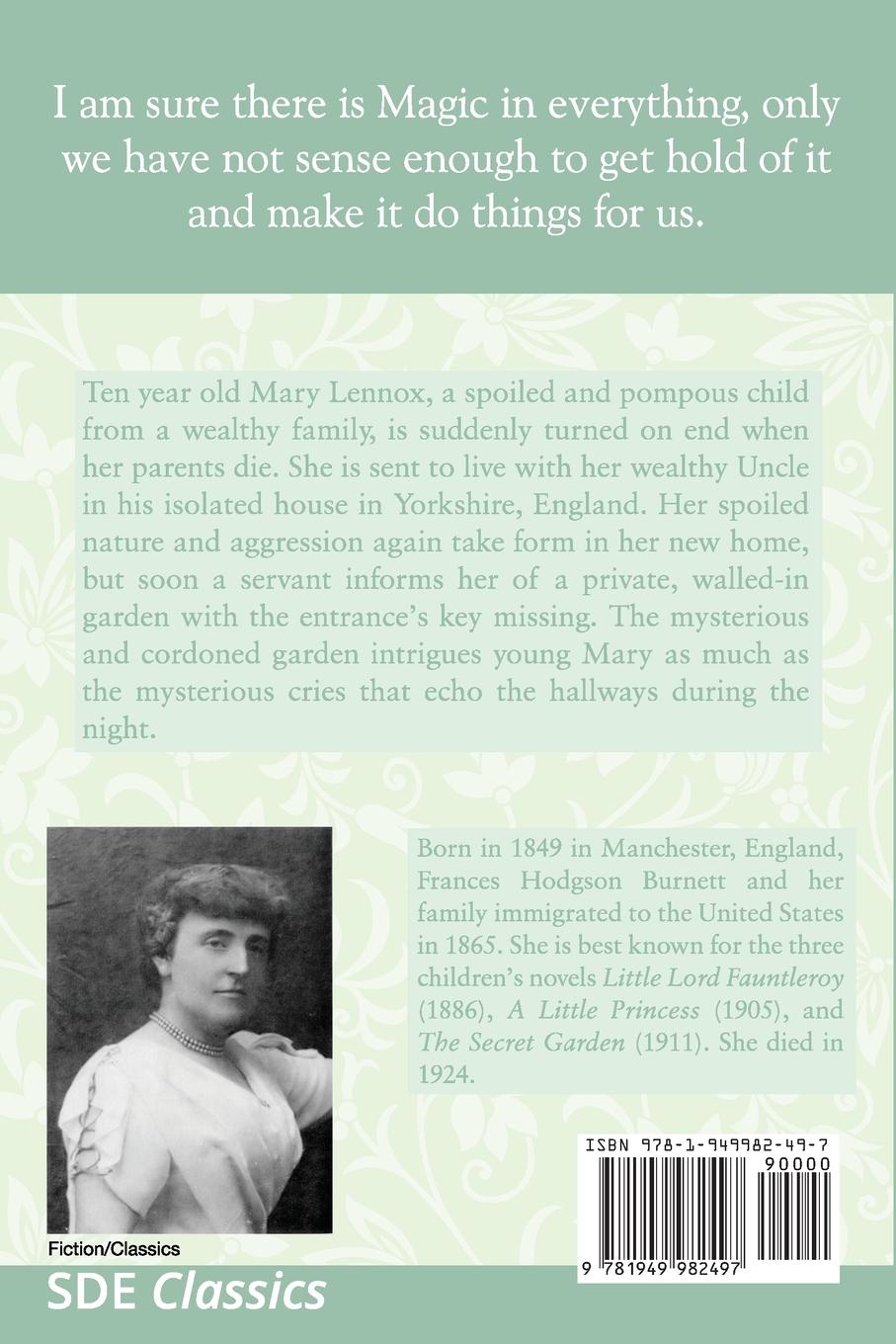 Rückseitencover The Secret Garden