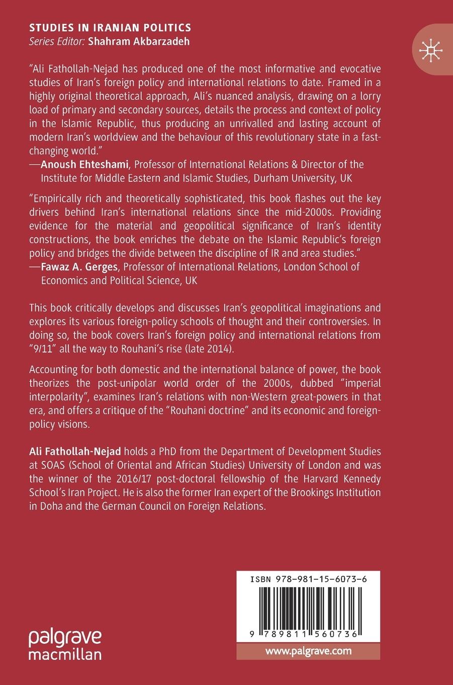 Rückseitencover Iran in an Emerging New World Order