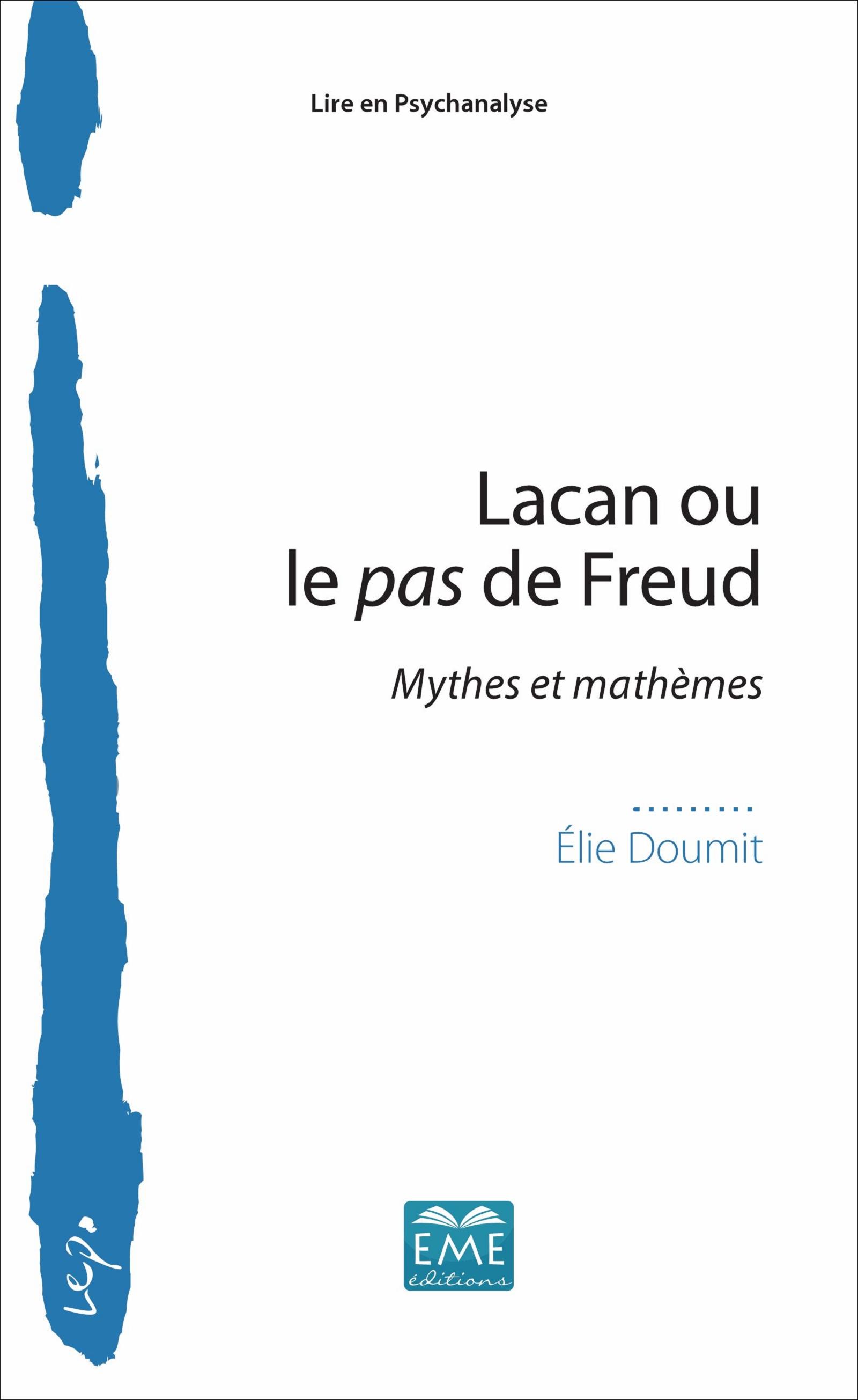 Vorderes Coverbild LACAN OU LE PAS DE FREUD