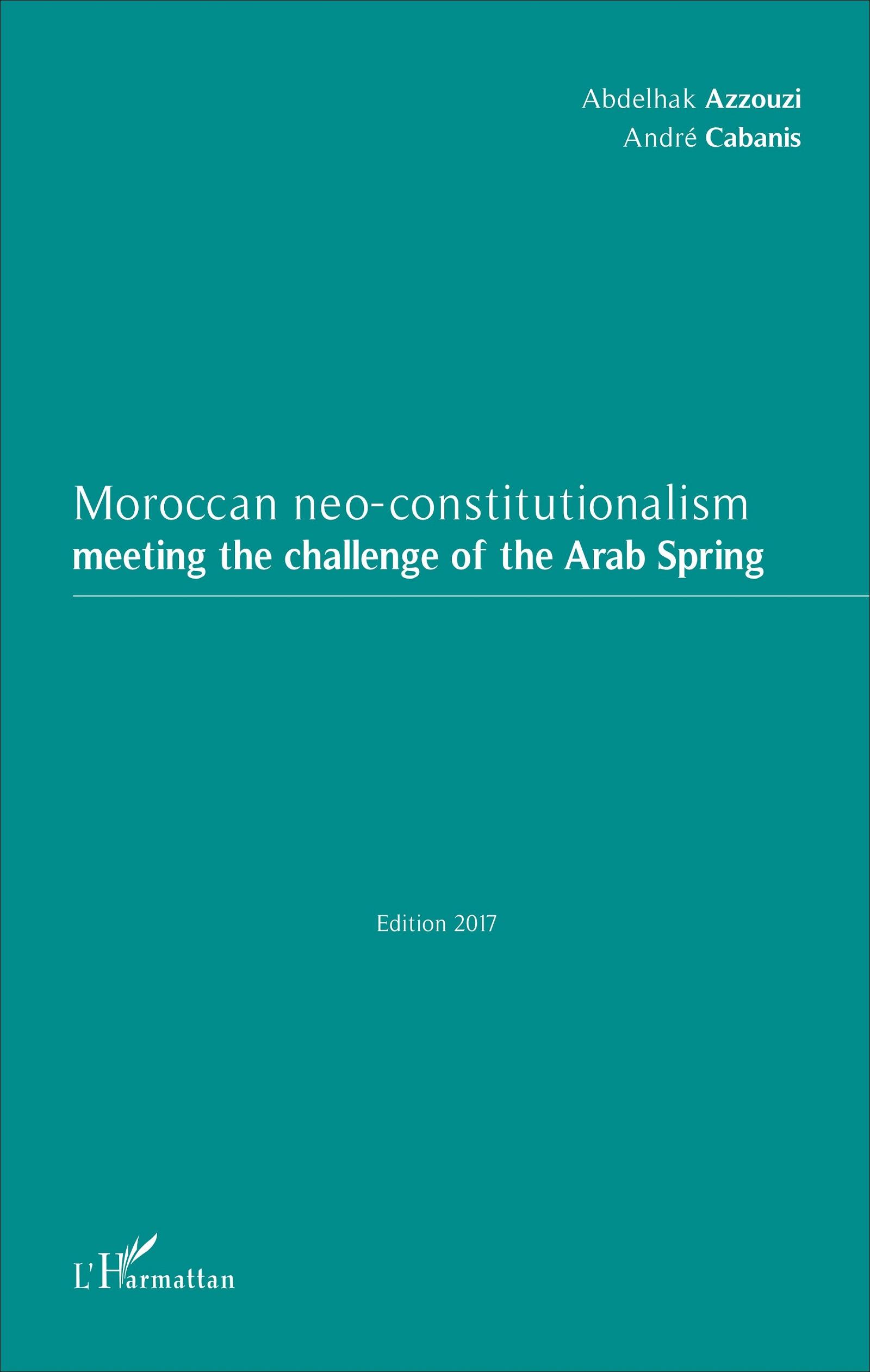 Vorderes Coverbild Moroccan neo-constitutionalism