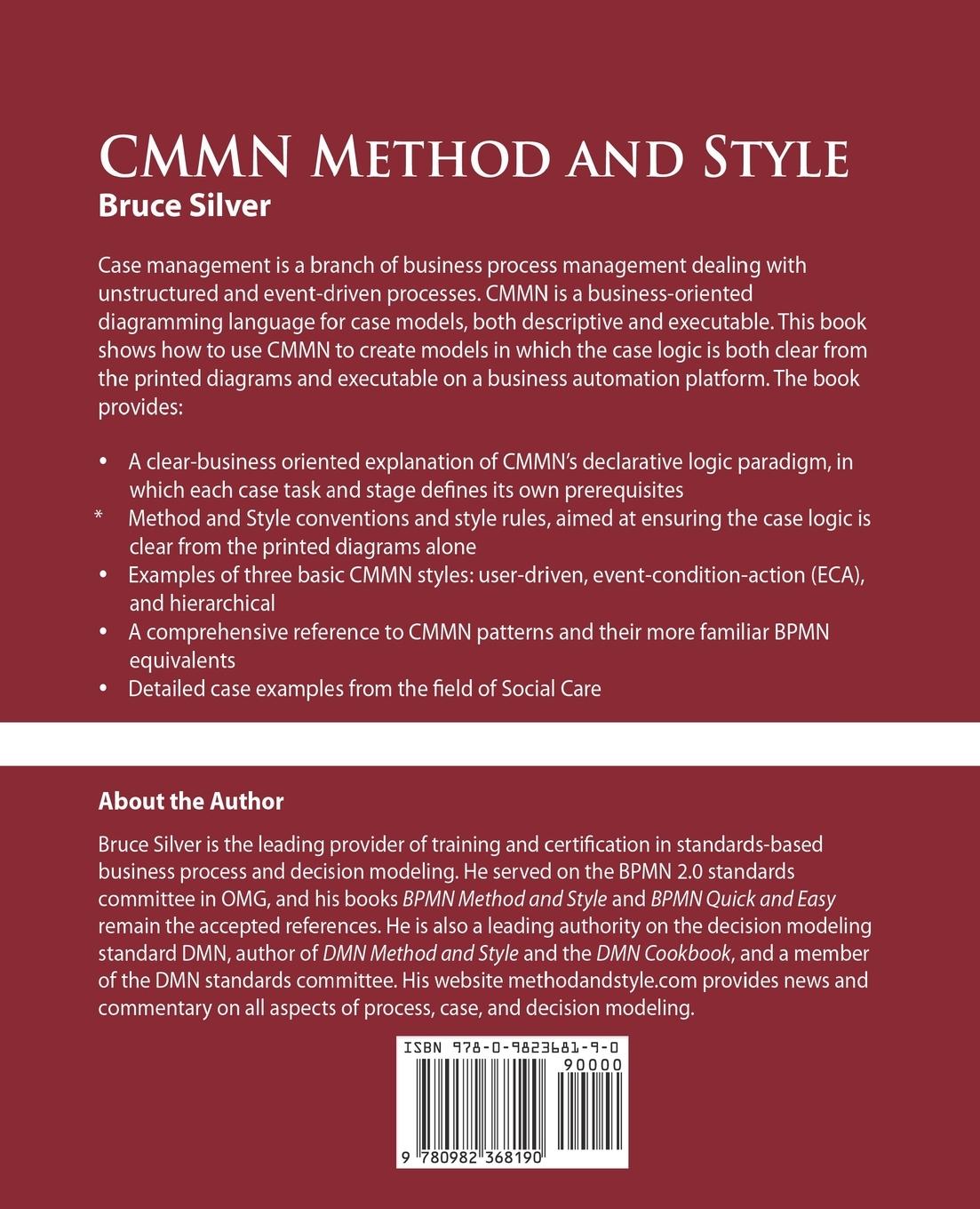 Rückseitencover CMMN Method and Style