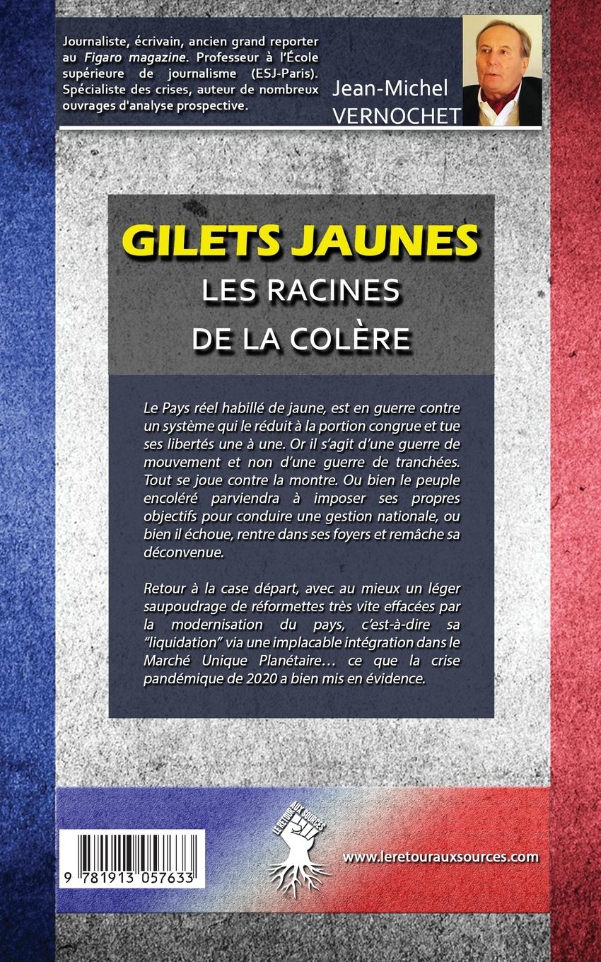 Rückseitencover Gilets Jaunes - Les racines de la colère