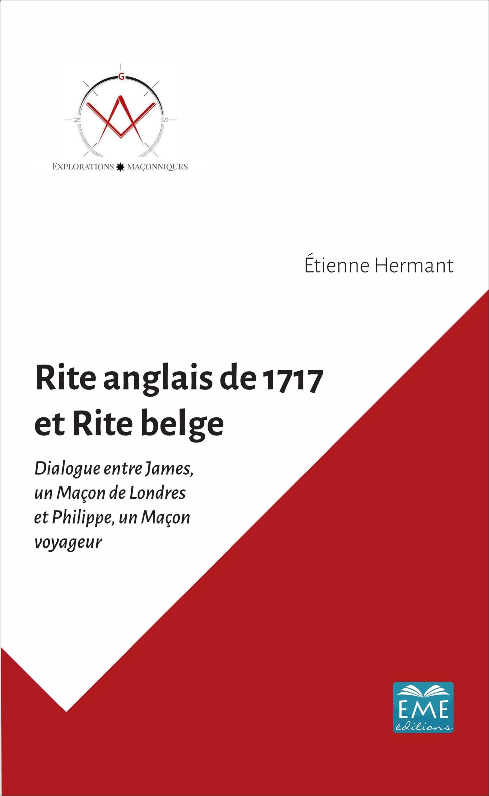 Vorderes Coverbild RITE ANGLAIS DE 1717 ET RITE BELGE