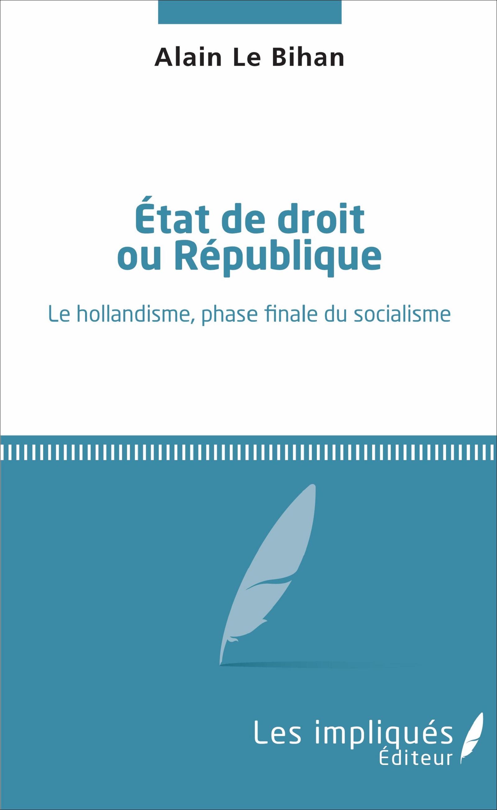 Vorderes Coverbild État de droit ou République