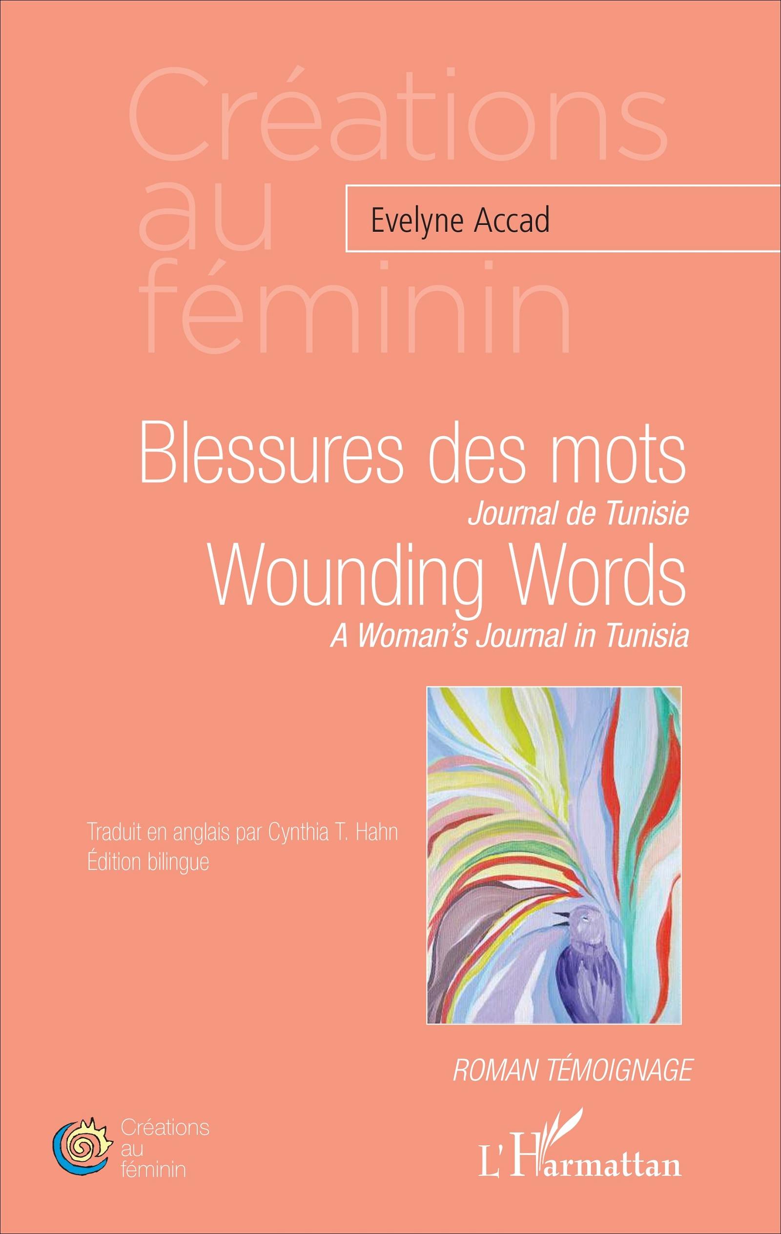 Vorderes Coverbild Blessures des mots. Journal de Tunisie