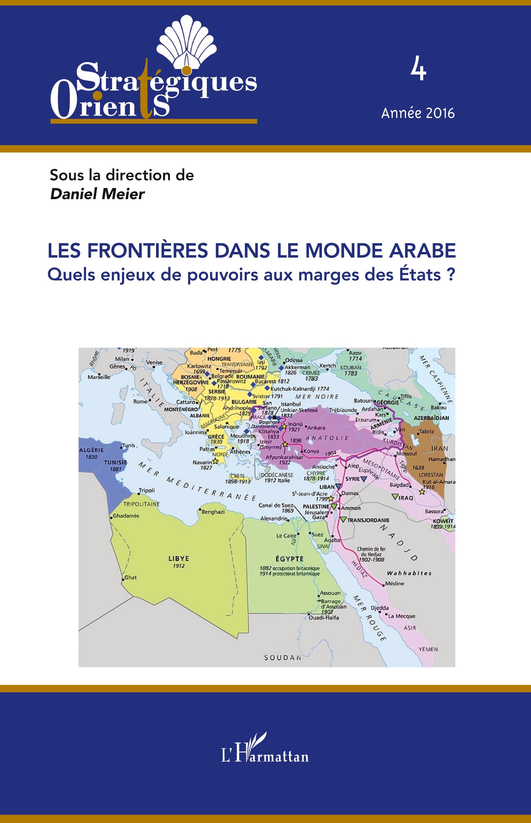 Vorderes Coverbild Les frontières dans le monde arabe
