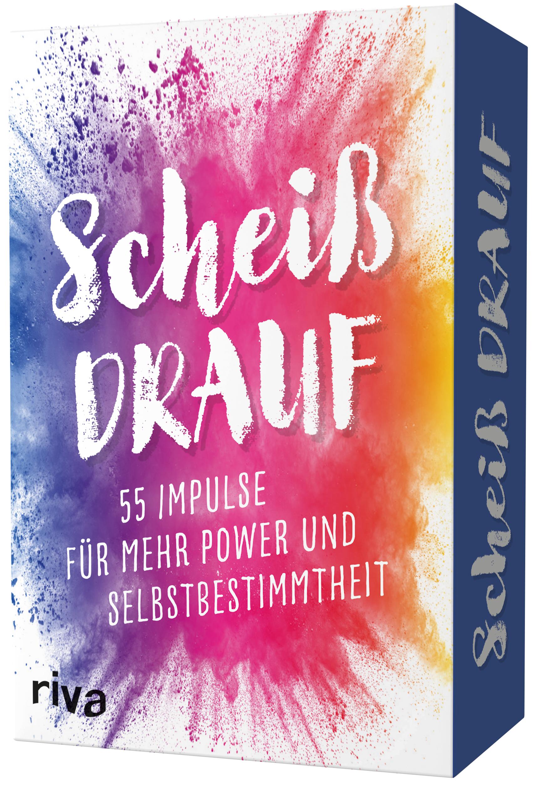 Vorderes Coverbild Scheiß drauf - 55 Impulse für mehr Power und Selbstbestimmtheit