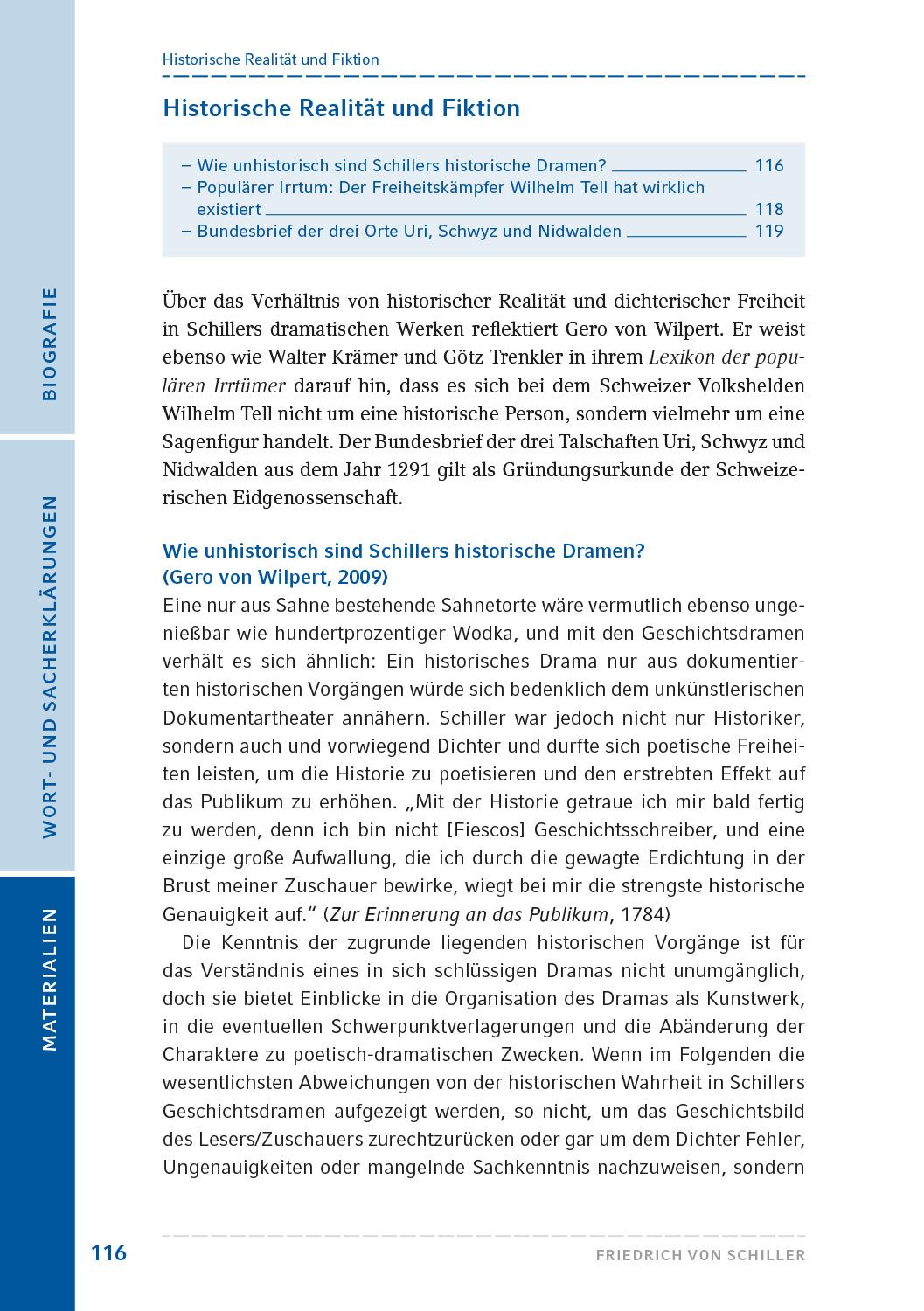 Beispielinhalt (Bild) Wilhelm Tell