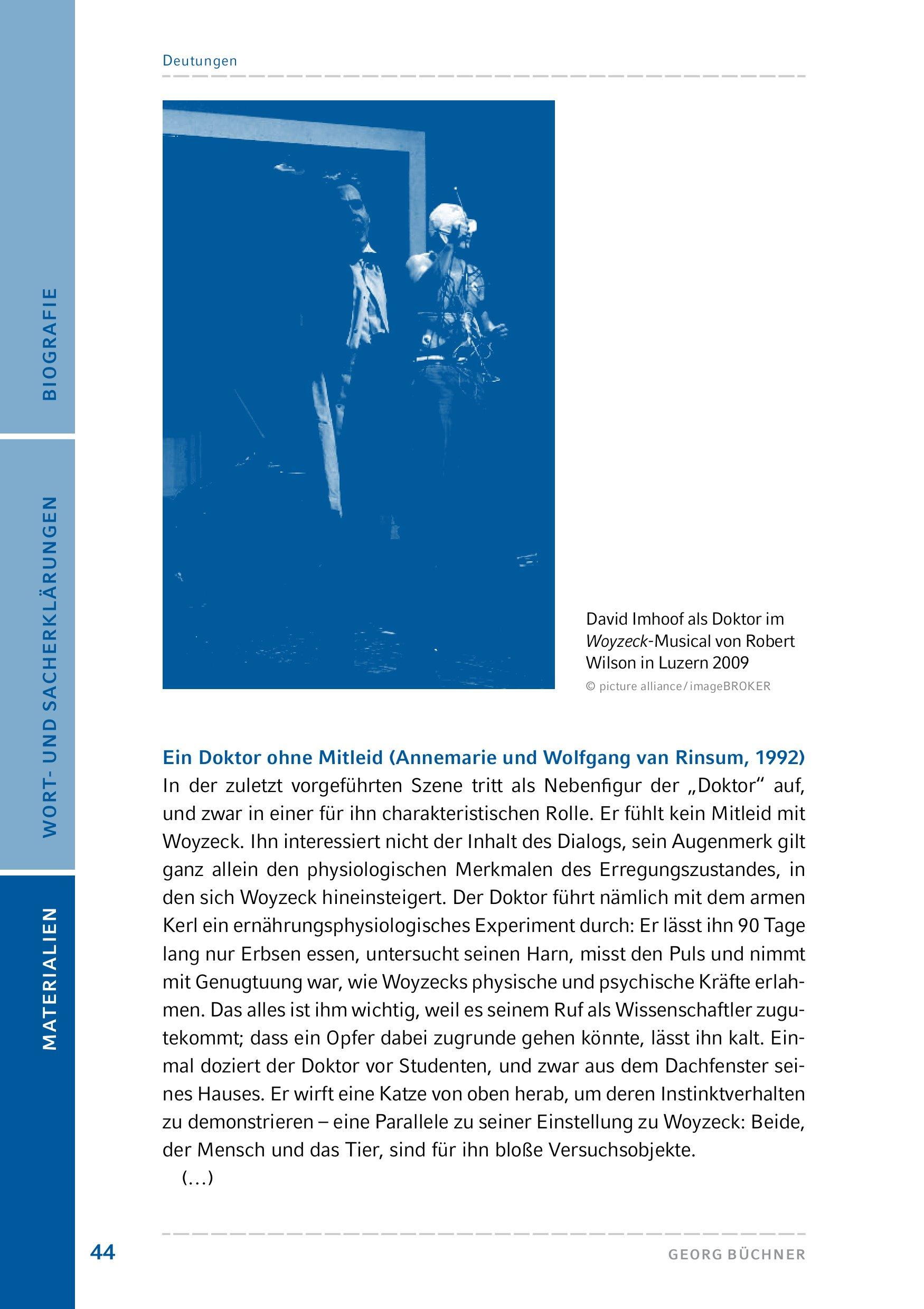 Beispielinhalt (Bild) Woyzeck