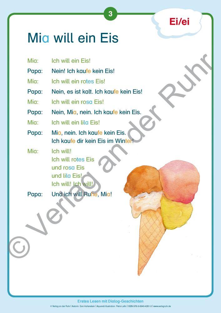 Beispielinhalt (Bild) Erstes Lesen mit Dialog-Geschichten