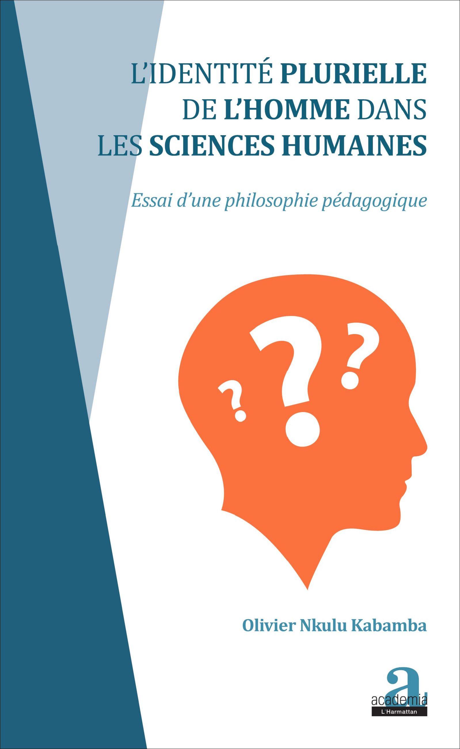 Vorderes Coverbild Identité plurielle de l'homme dans les sciences humaines
