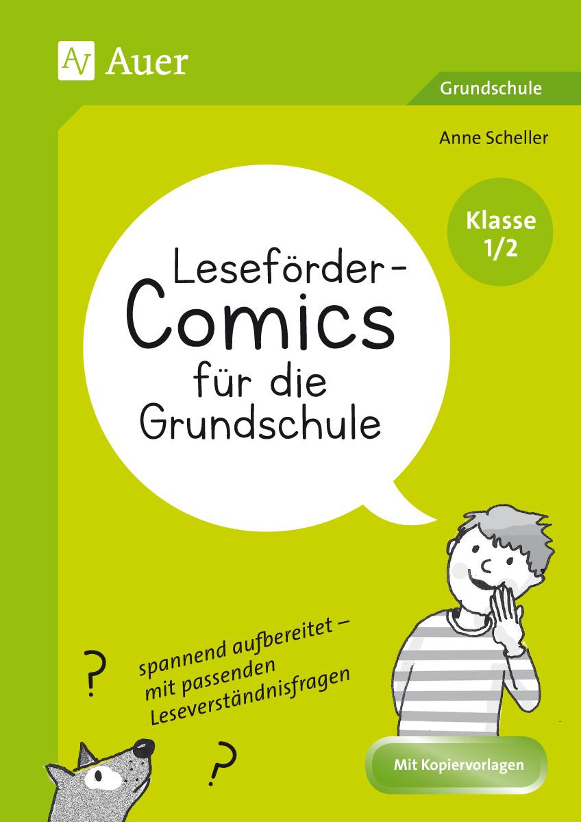 Vorderes Coverbild Leseförder-Comics für die Grundschule - Klasse 1/2