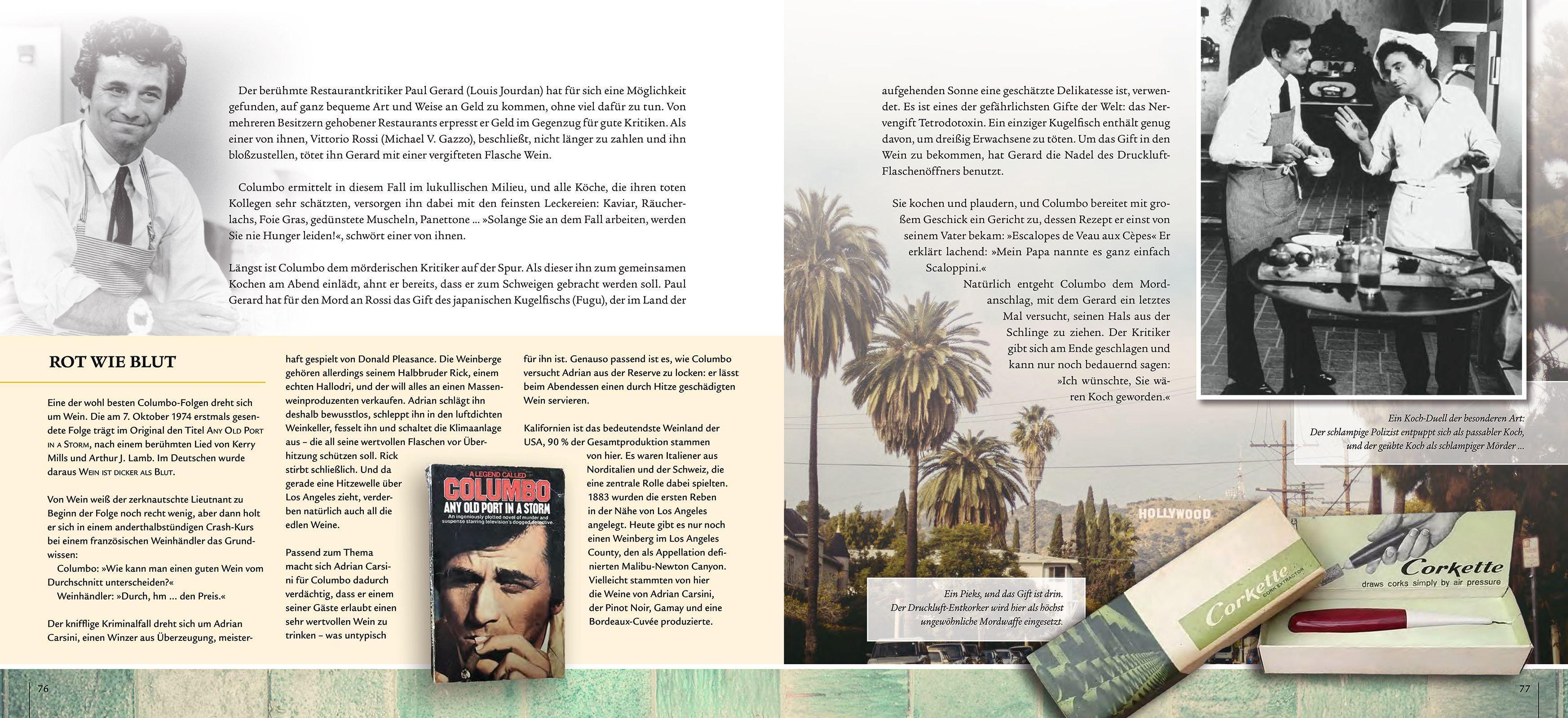 Beispielinhalt (Bild) Das kriminelle Kochbuch