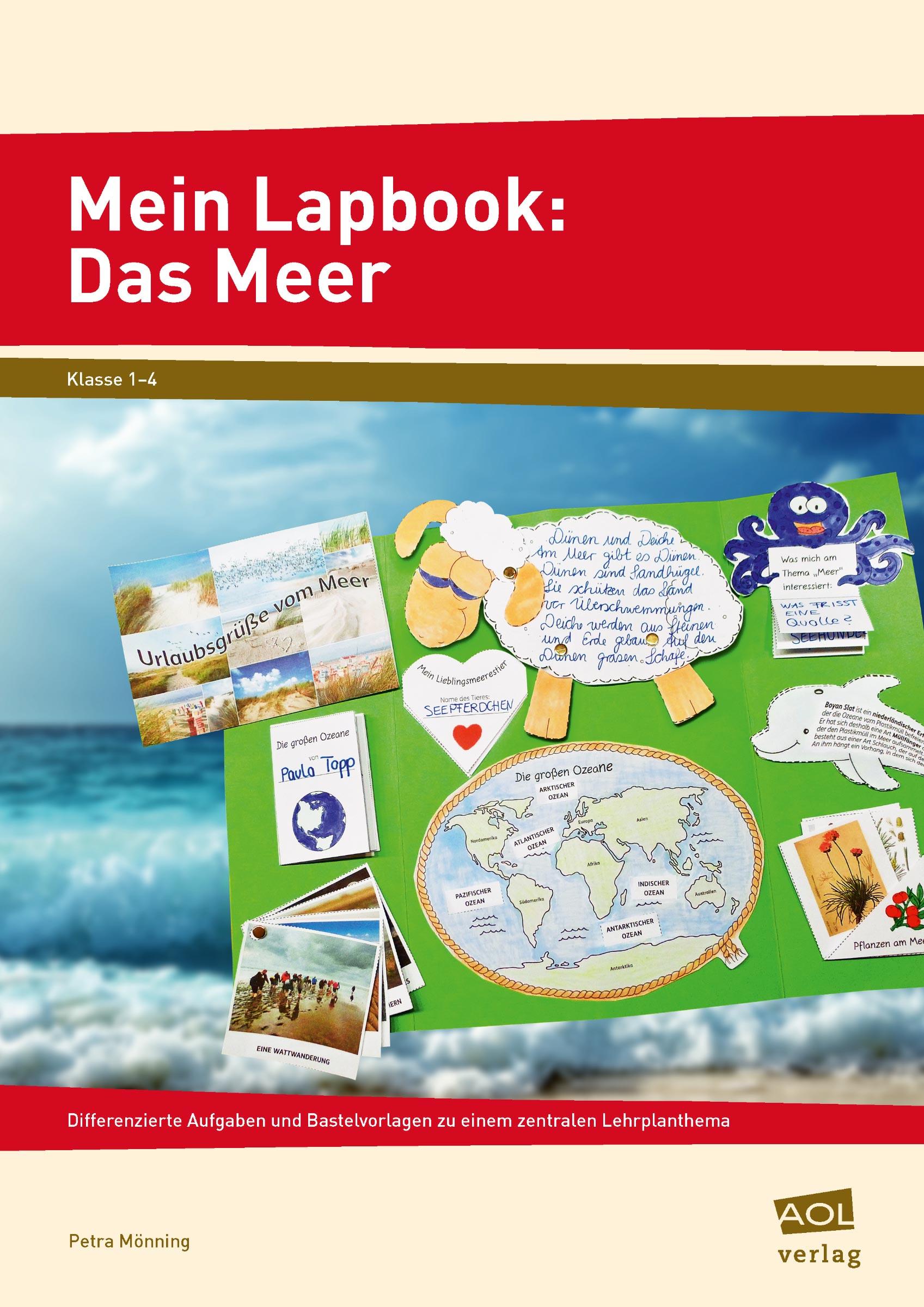 Vorderes Coverbild Mein Lapbook: Das Meer