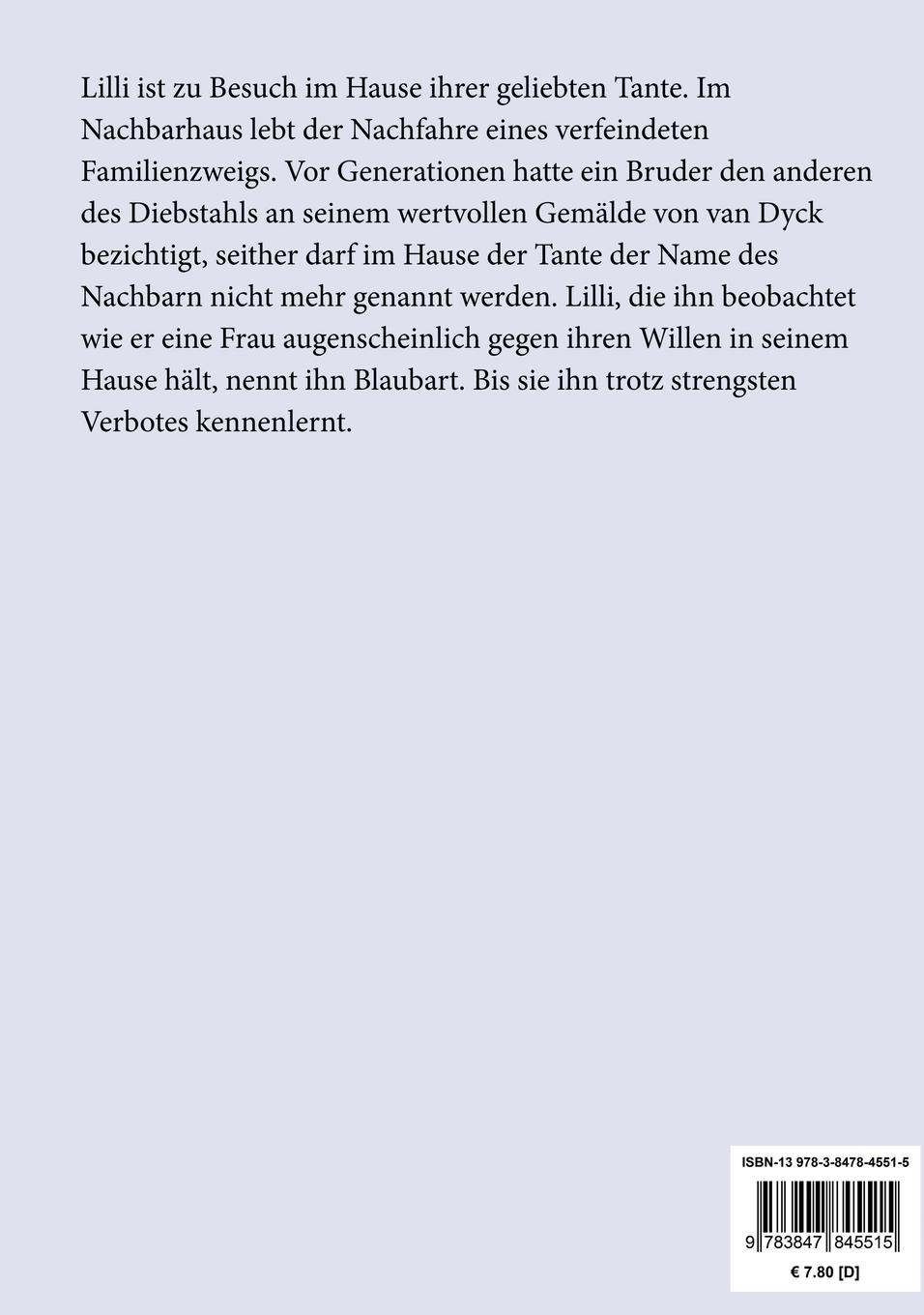 Rückseitencover Blaubart (Großdruck)