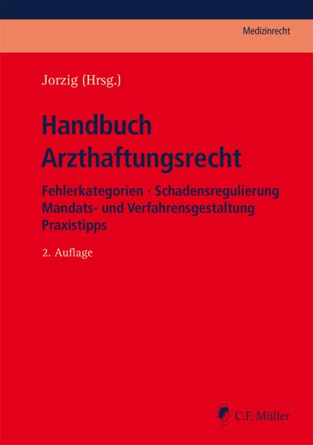 Vorderes Coverbild Handbuch Arzthaftungsrecht