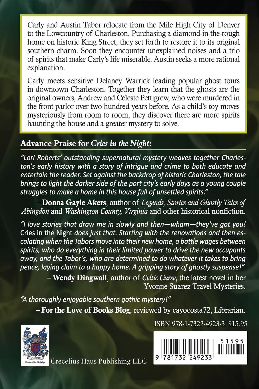 Rückseitencover Cries in the Night