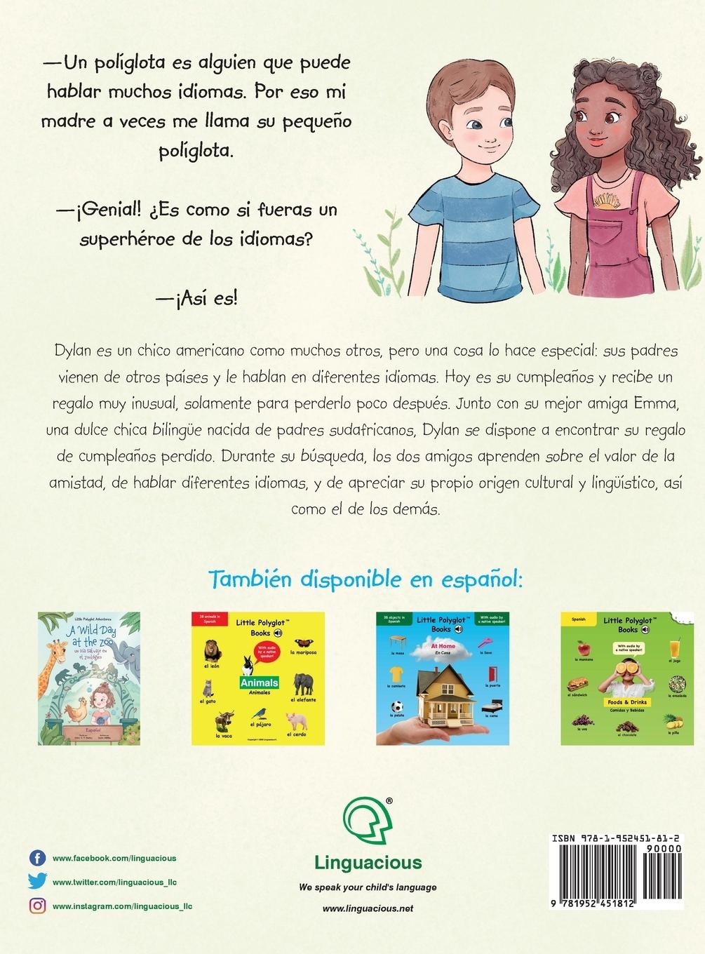 Rückseitencover Dylan's Birthday Present/El Regalo de Cumpleaños de Dylan