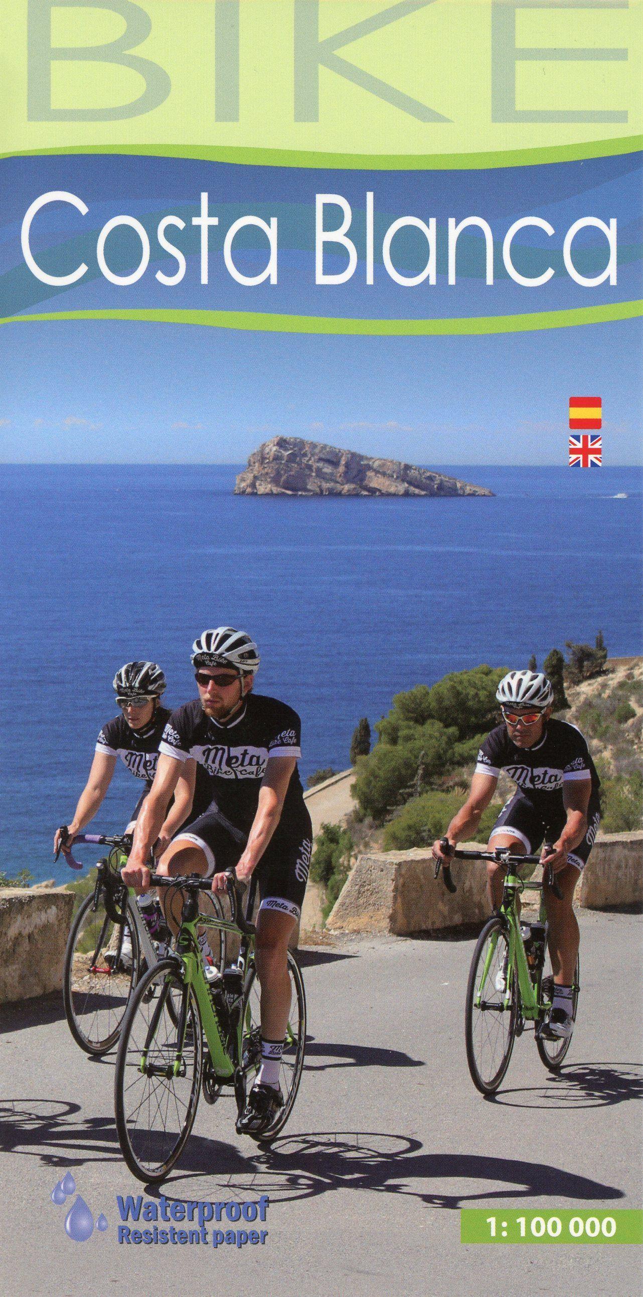 Vorderes Coverbild Costa Blanca Bike Cycling map 1:100 000
