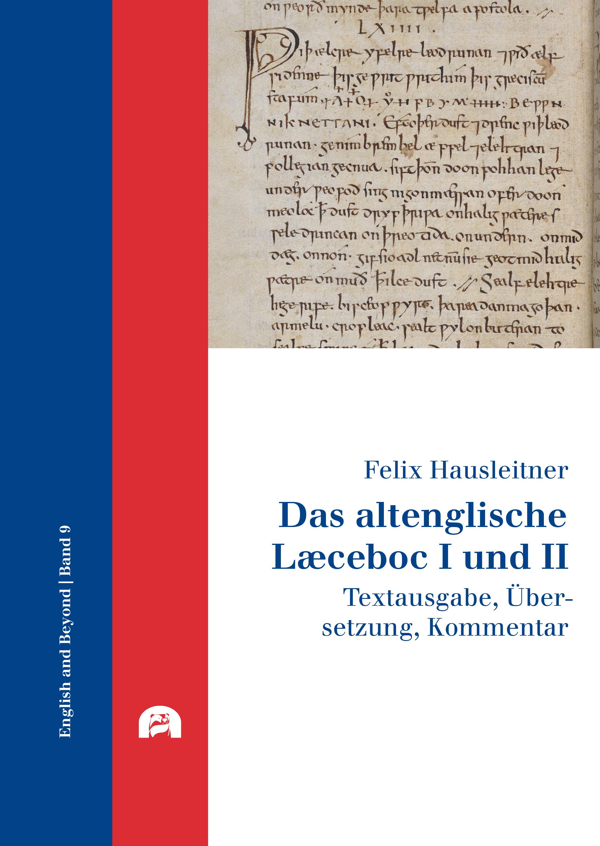 Vorderes Coverbild Das altenglische Læceboc I und II