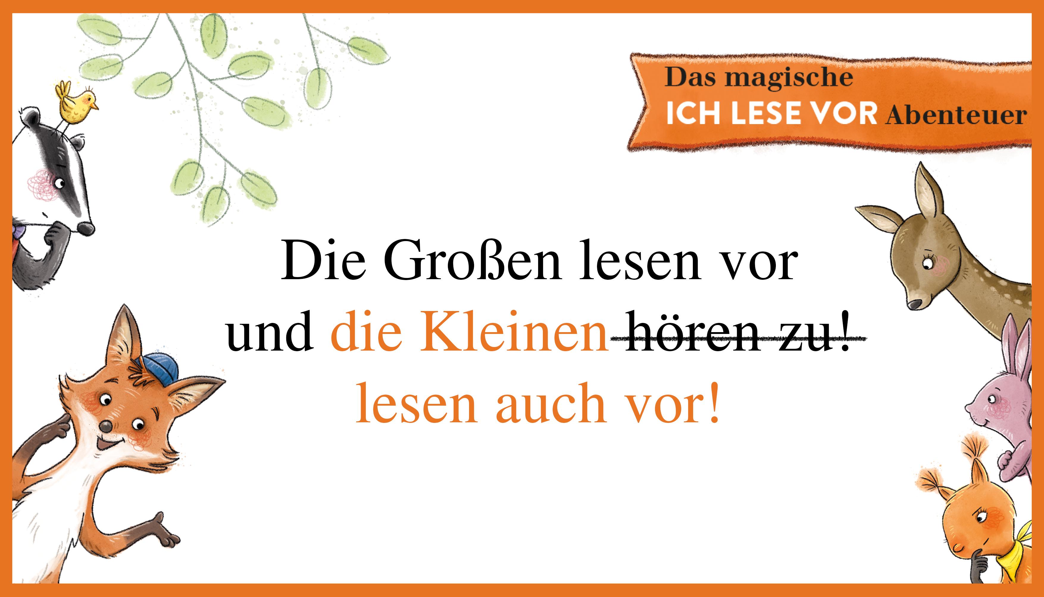 Beispielinhalt (Bild) Das magische ICH LESE VOR-Abenteuer: Eine Nuss für den Zauberer