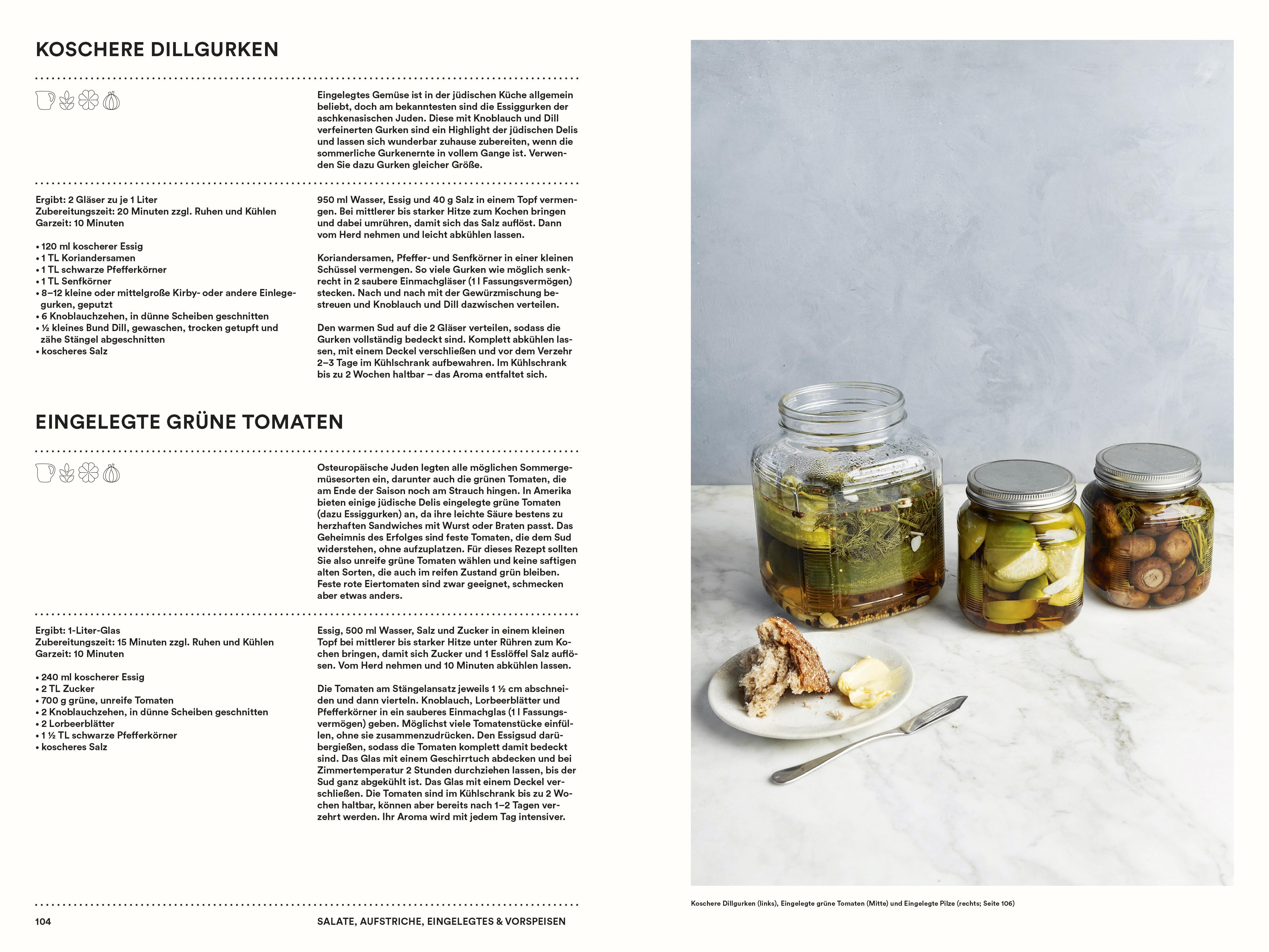 Beispielinhalt (Bild) Das jüdische Kochbuch