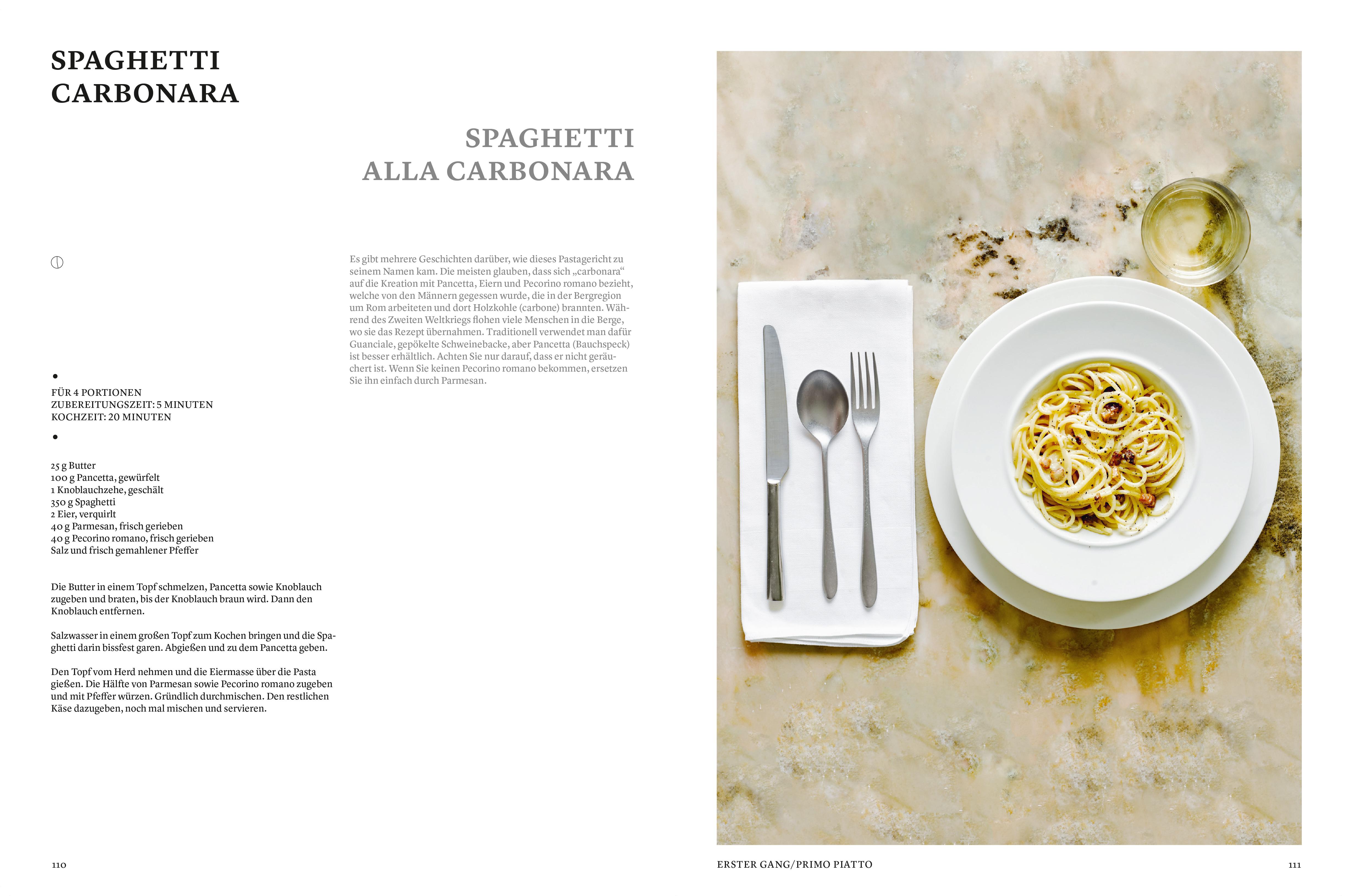 Beispielinhalt (Bild) Der Silberlöffel - die italienischen Klassiker