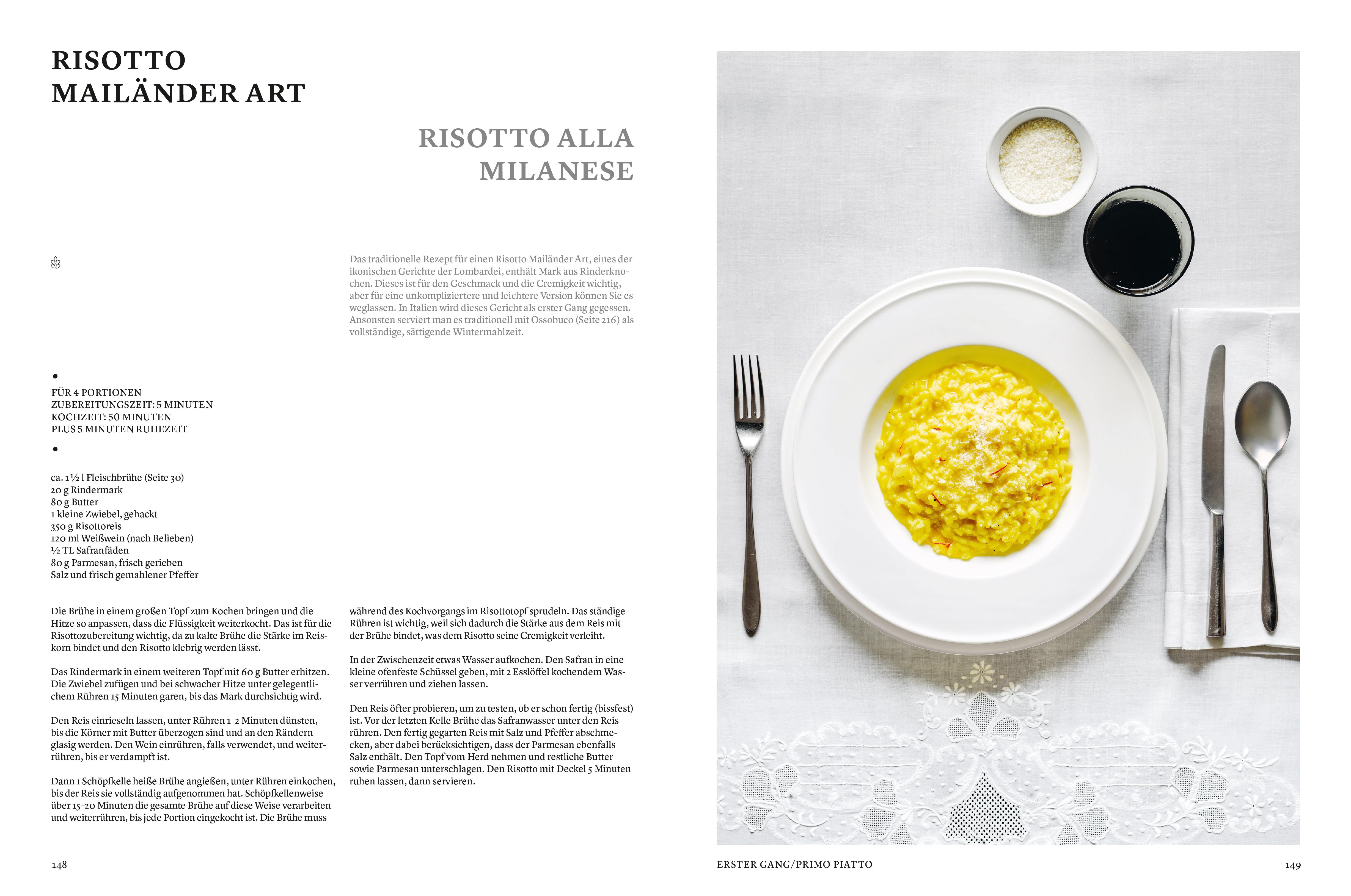 Beispielinhalt (Bild) Der Silberlöffel - die italienischen Klassiker