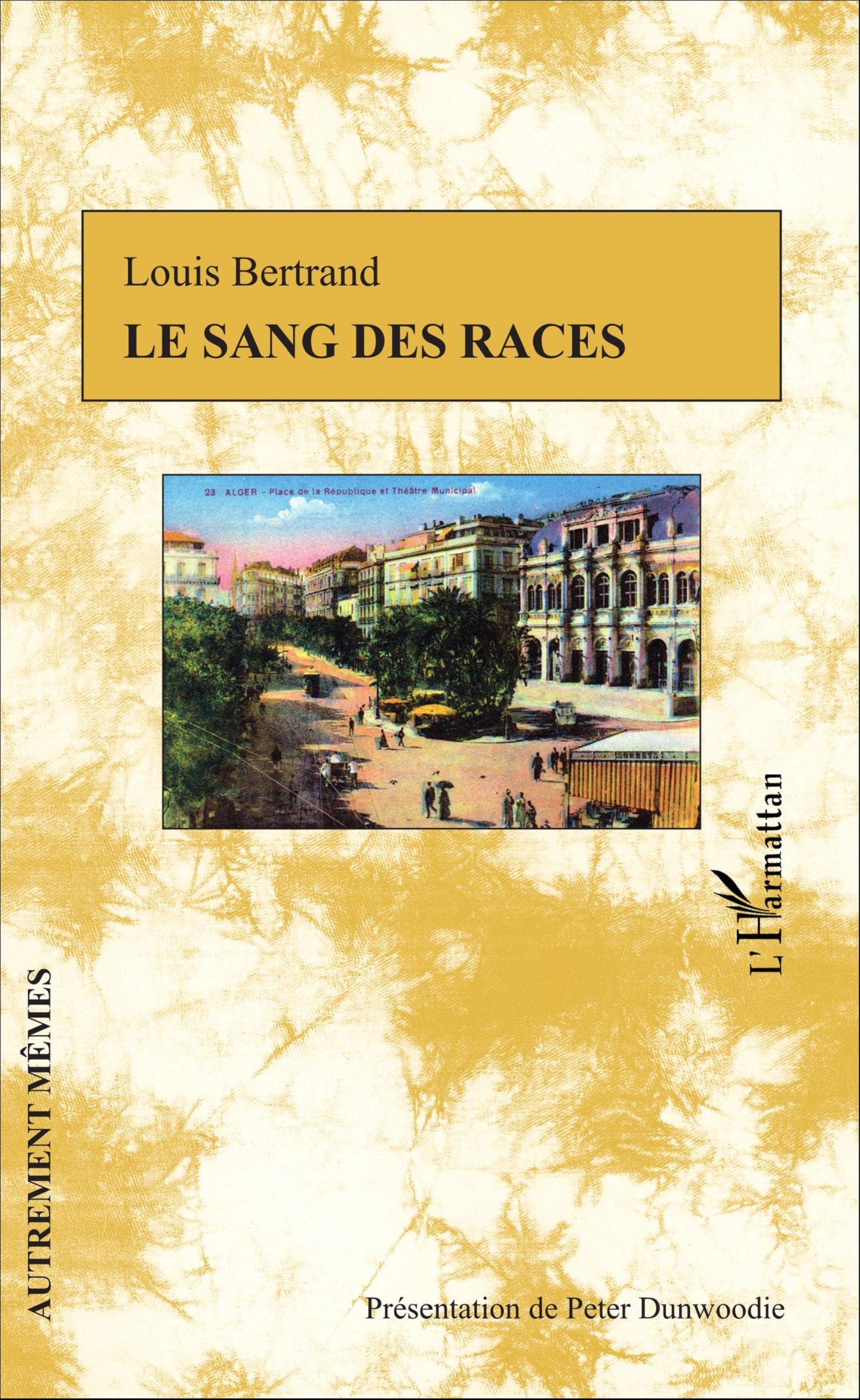 Vorderes Coverbild Le sang des races