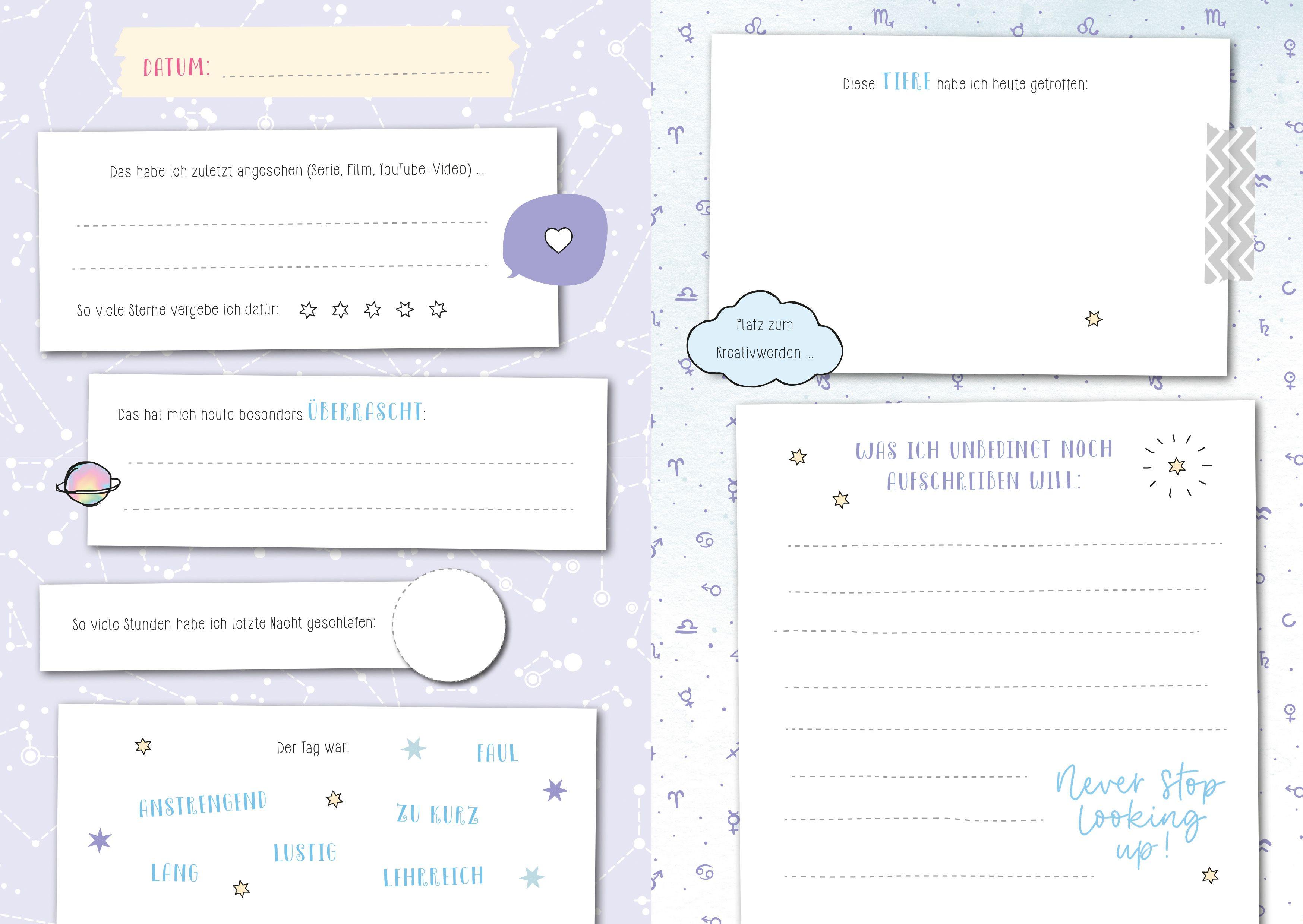 Beispielinhalt (Bild) Spring in eine Pfütze! Das etwas andere Tagebuch