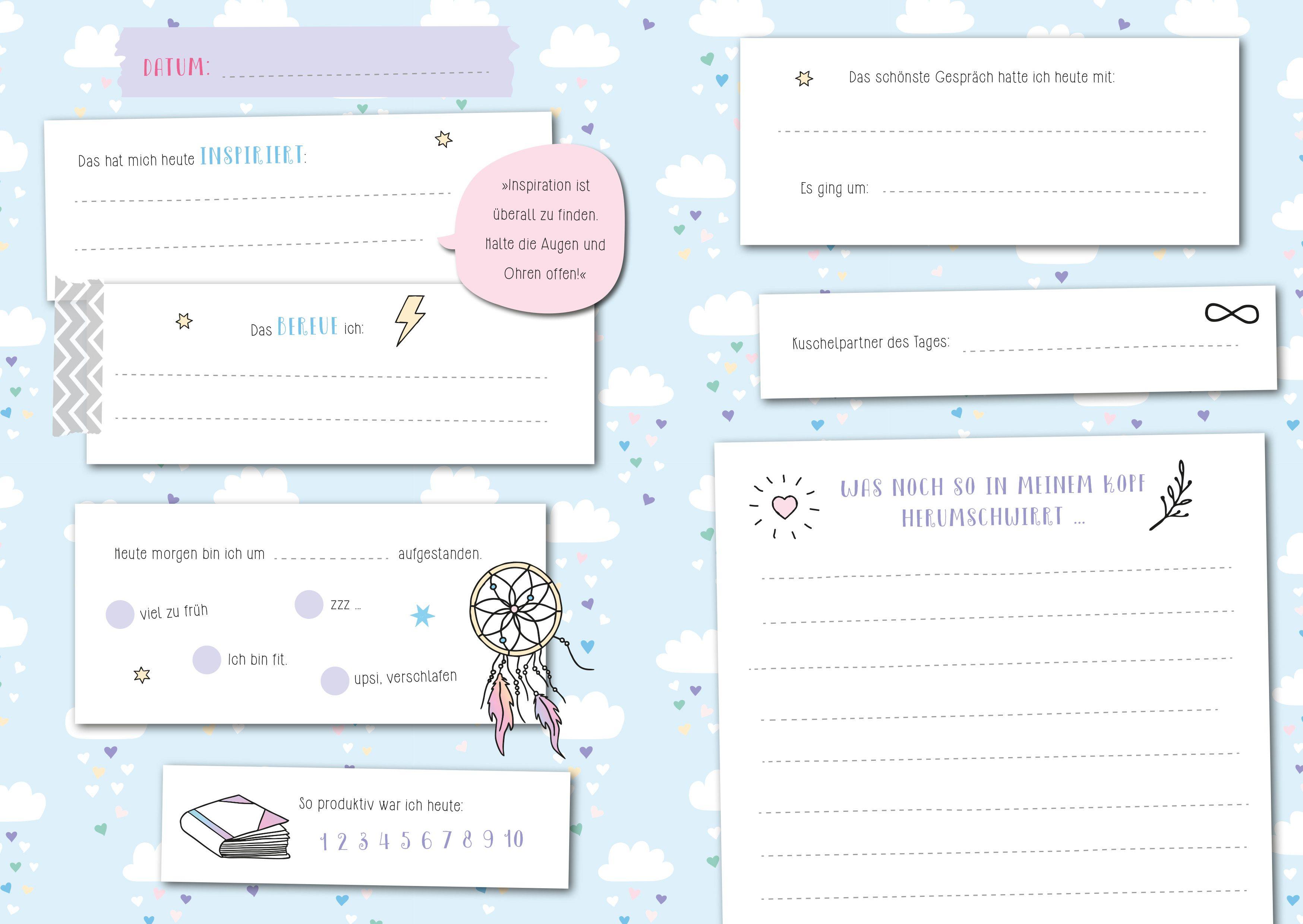 Beispielinhalt (Bild) Spring in eine Pfütze! Das etwas andere Tagebuch