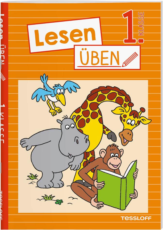 Vorderes Coverbild Lesen üben 1. Klasse