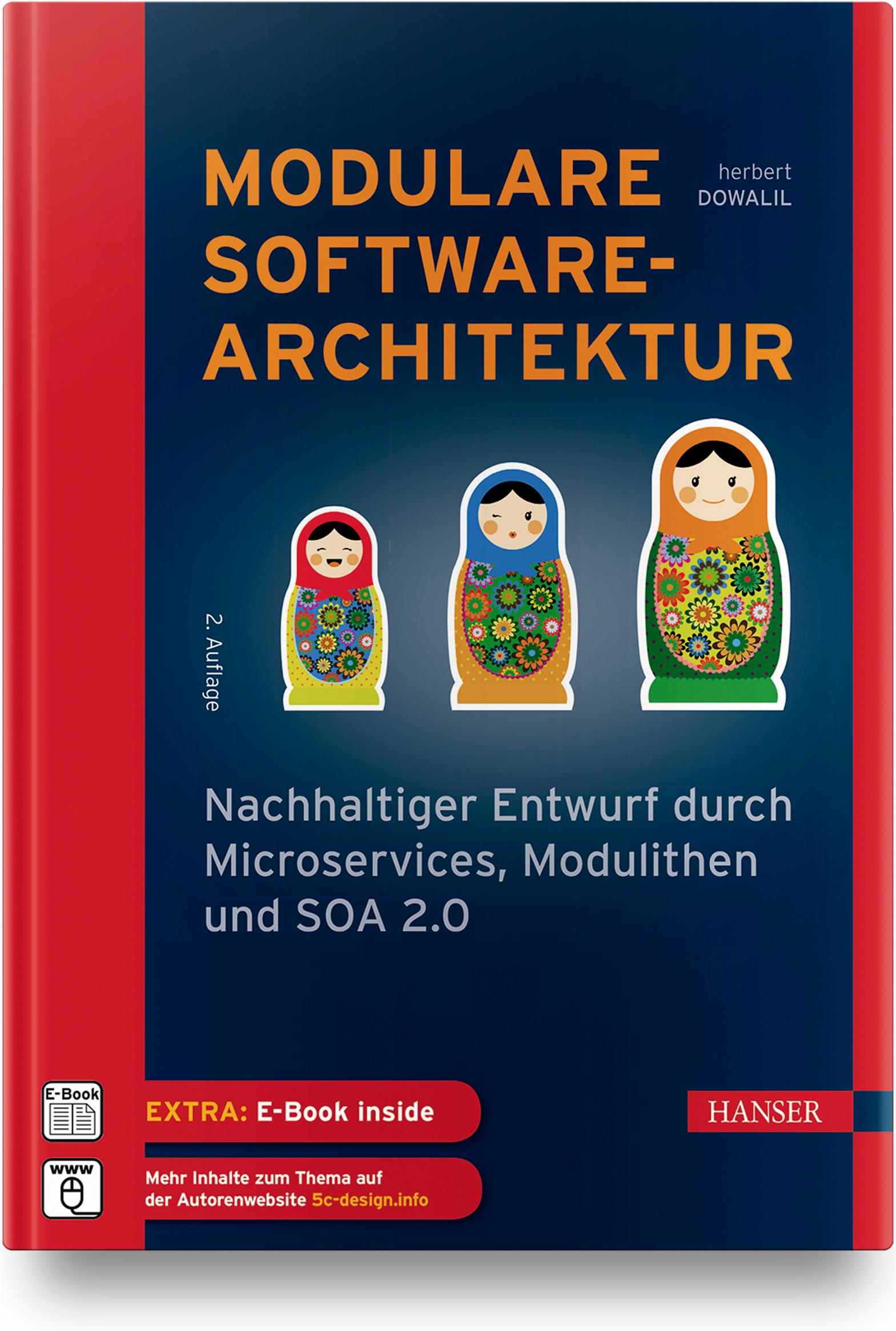 Vorderes Coverbild Modulare Softwarearchitektur