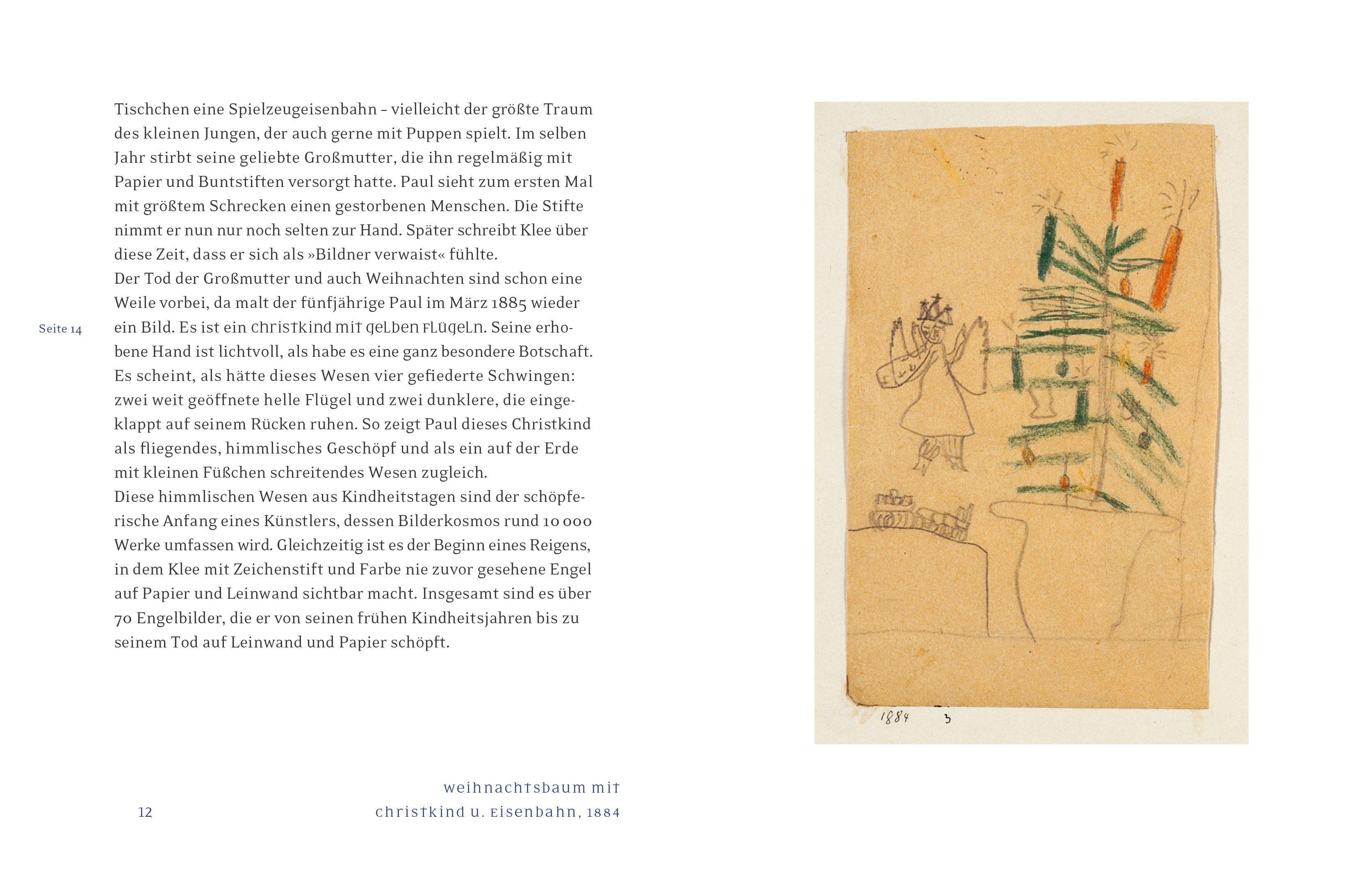 Beispielinhalt (Bild) Die Engel von Paul Klee